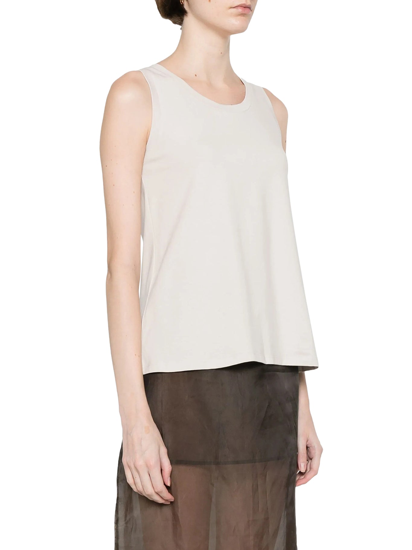 Smaxmara Herbert Tank Top for Women - Nude Neutrals Beige 001 - Casual Summer Wear, Layering Essential, Perfect for Beach & Everyday Outfits