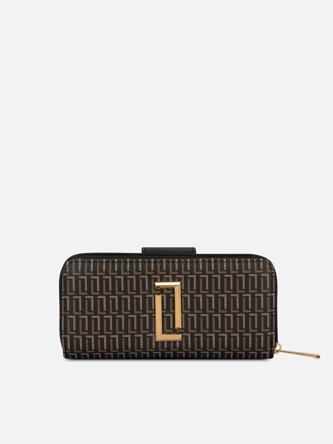 Mono Mia25 Large Bifold Zip Wallet for Women - RFID Blocking Leather Wallet with Multiple Card Slots & Coin Pocket - Perfect for Travel, Shopping, and Everyday Use