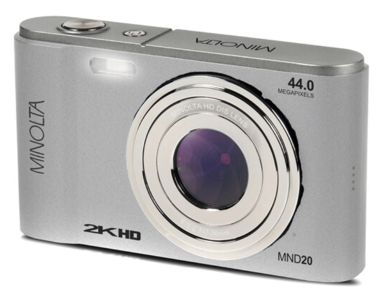 MINOLTA MND20 44MP 2.7K Ultra HD Digital Camera with 3.0
