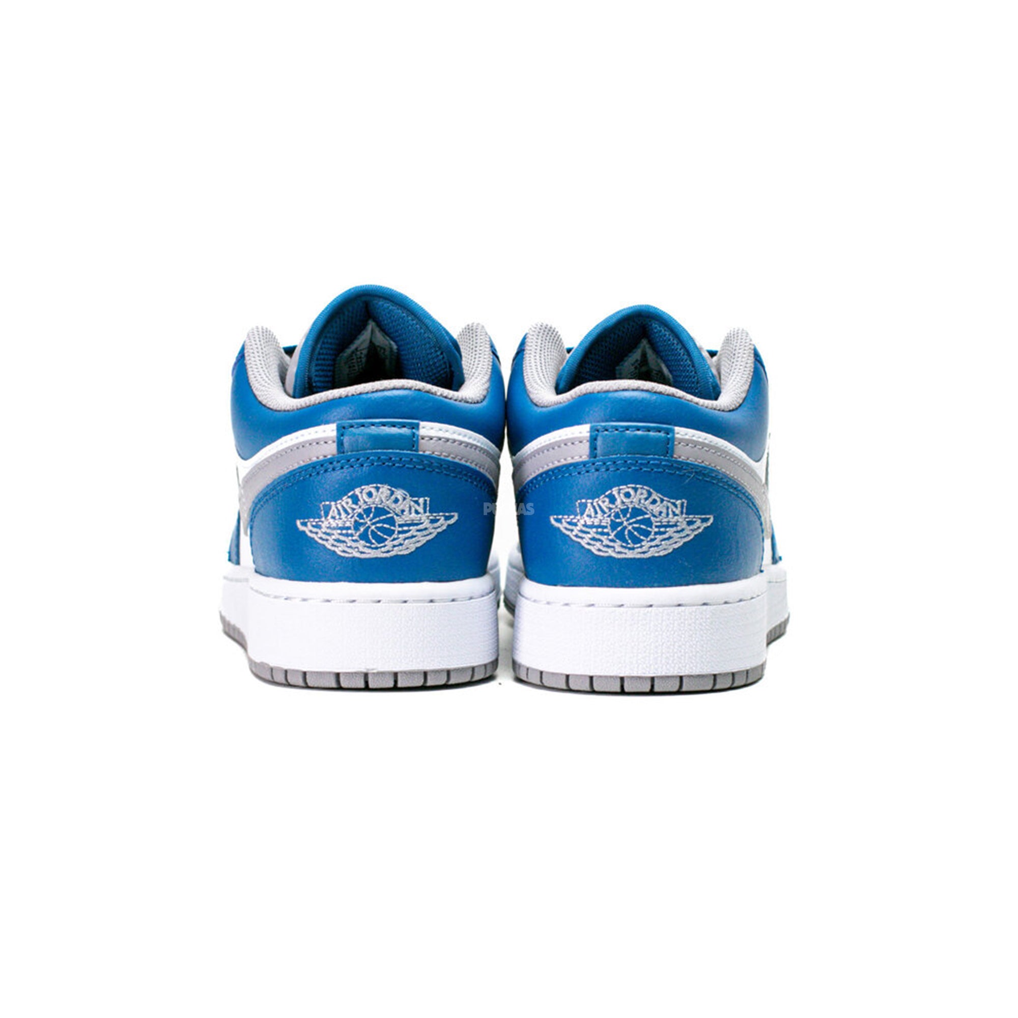 Air Jordan 1 Low 'True Blue' GS Sneakers for Girls (2022) - Comfortable Basketball Shoes for School, Sports & Casual Wear