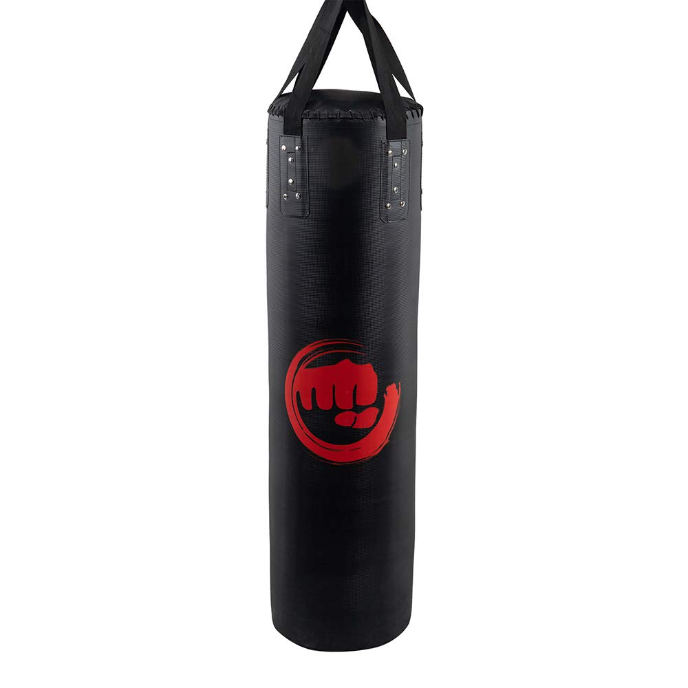 MK Punching Bag Set - 47 x 14 Inches Heavy Duty Boxing Bag for Kickboxing, Muay Thai & MMA Training | Home Gym Equipment for Martial Arts & Fitness | Perfect for Home Workouts & Combat Sports Practice