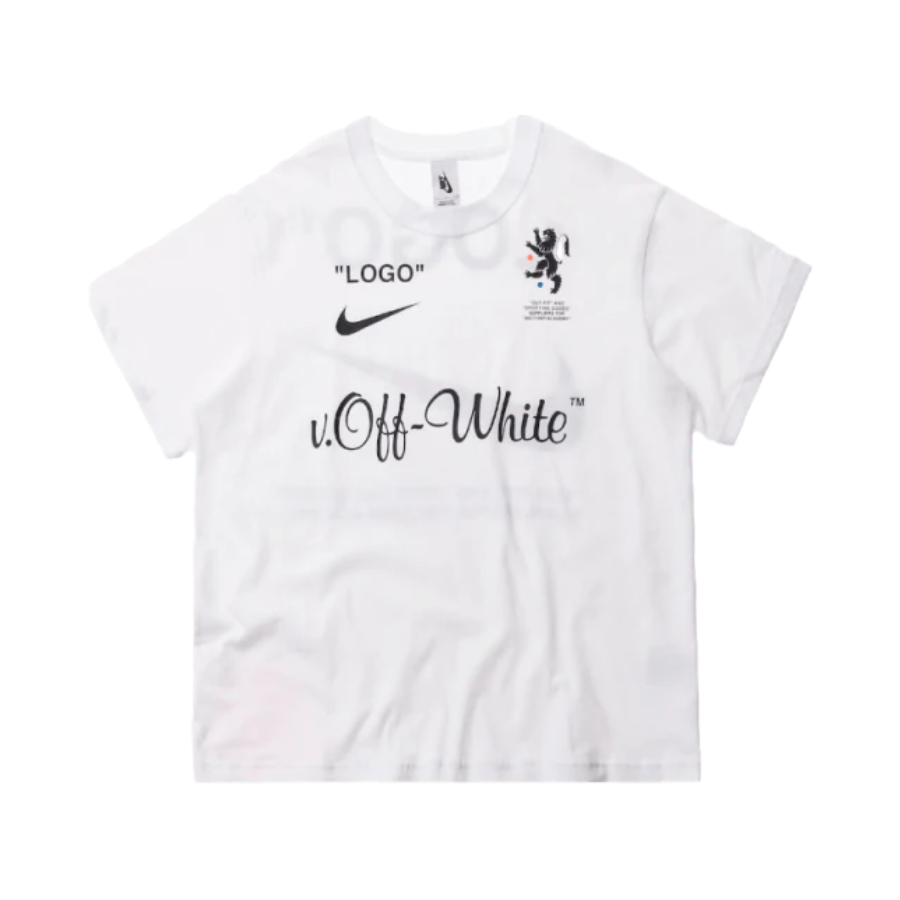 NikeLab x Off-White Mercurial NRG X T-Shirt - White | Limited Edition Streetwear for Sneakerheads & Fashion Enthusiasts | Perfect for Urban Street Style & Casual Wear