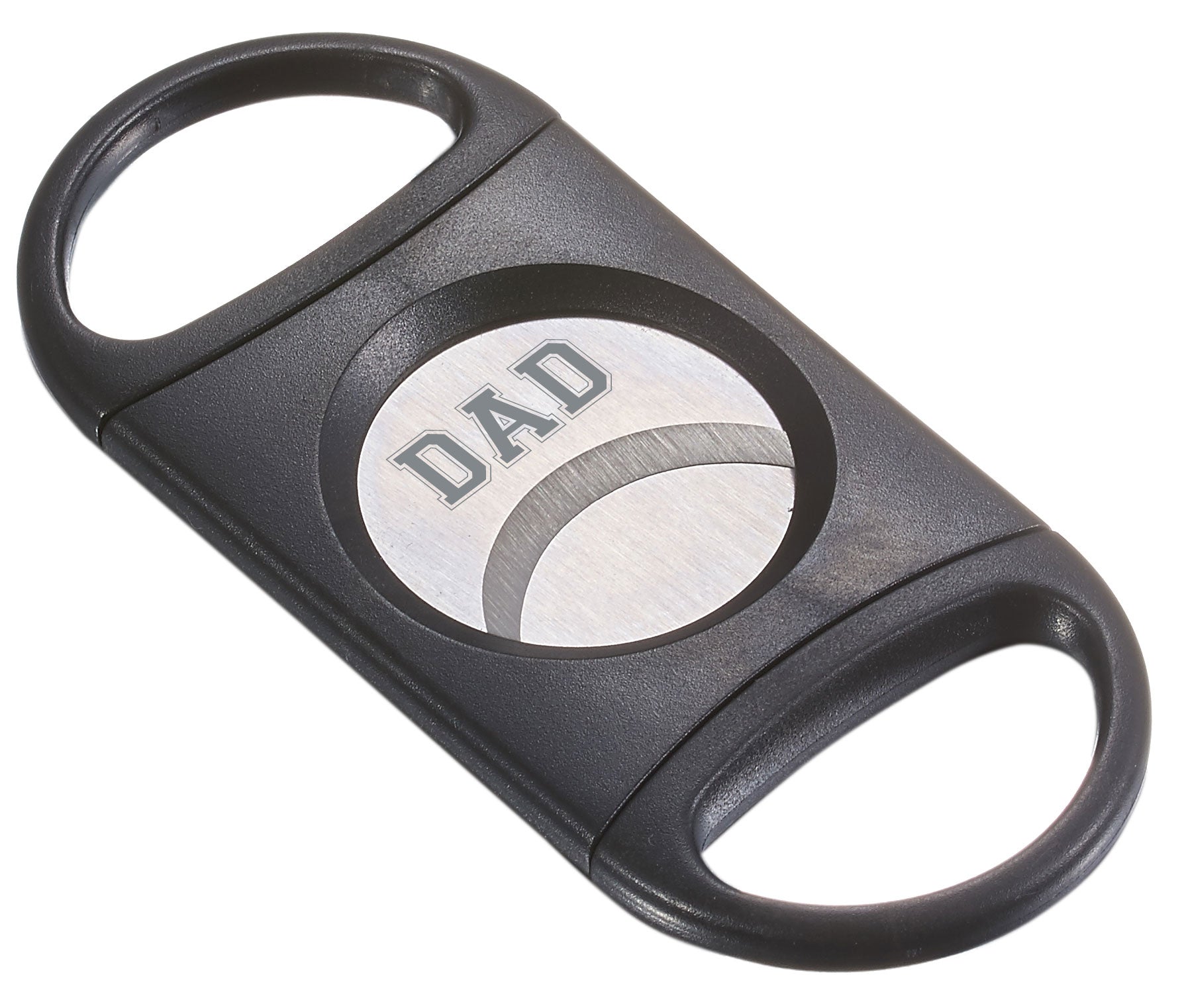 Premium Rand Black Double Guillotine Cigar Cutter - Sharp Stainless Steel Blades for Perfect Cuts | Ideal for Cigar Enthusiasts & Gifts