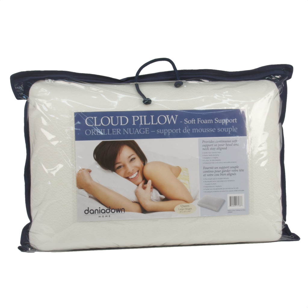 Memory Foam Pillow for Neck Pain Relief - Medium Height & Support for Side, Back & Stomach Sleepers - Perfect for Home, Travel & Office Use