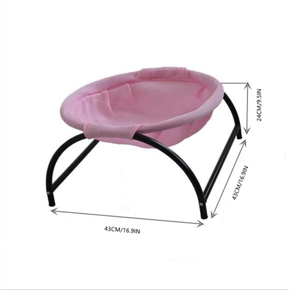 Premium Elevated Cat Hammock Bed - Detachable Pet Bed for Kittens & Puppies - Indoor/Outdoor Use - Perfect for Lounging, Napping & Sunbathing