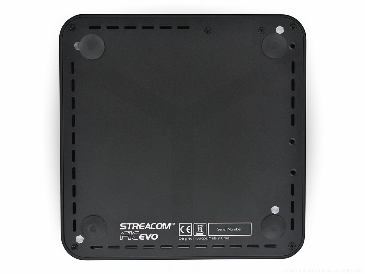 Streacom F1C Evolution PC Case - Silver or Black (ST F1C EVO / ST F1CWS EVO) | Compact Mini-ITX Chassis for Home Theater & Gaming PC Builds