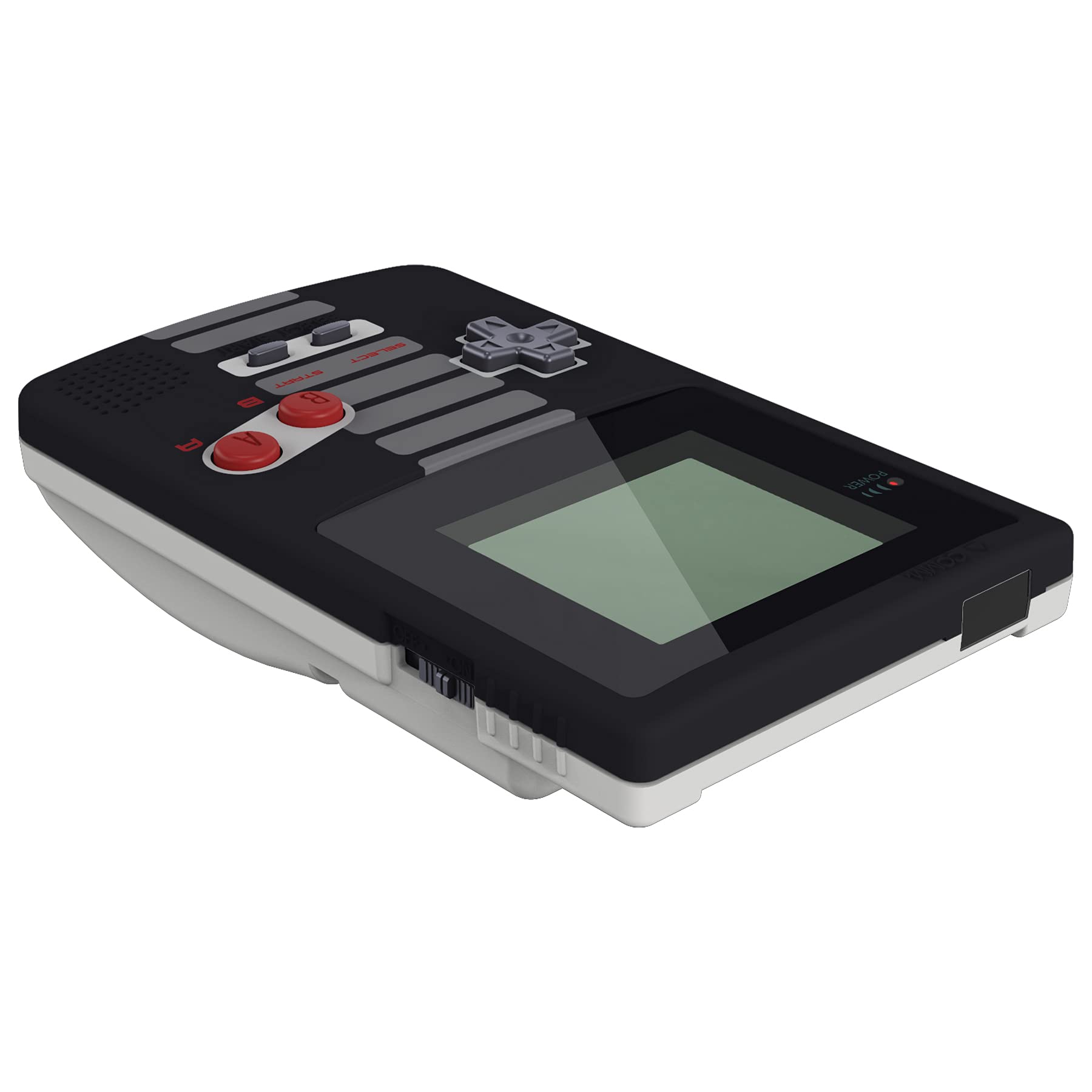 eXtremeRate Replacement Shell with Buttons for GBC Gameboy Color - Compatible with GBC OSD IPS, Regular IPS & Standard LCD (Console & IPS Screen Not Included) - Classic NES Style - Perfect for Gaming Enthusiasts & Retro Console Modding
