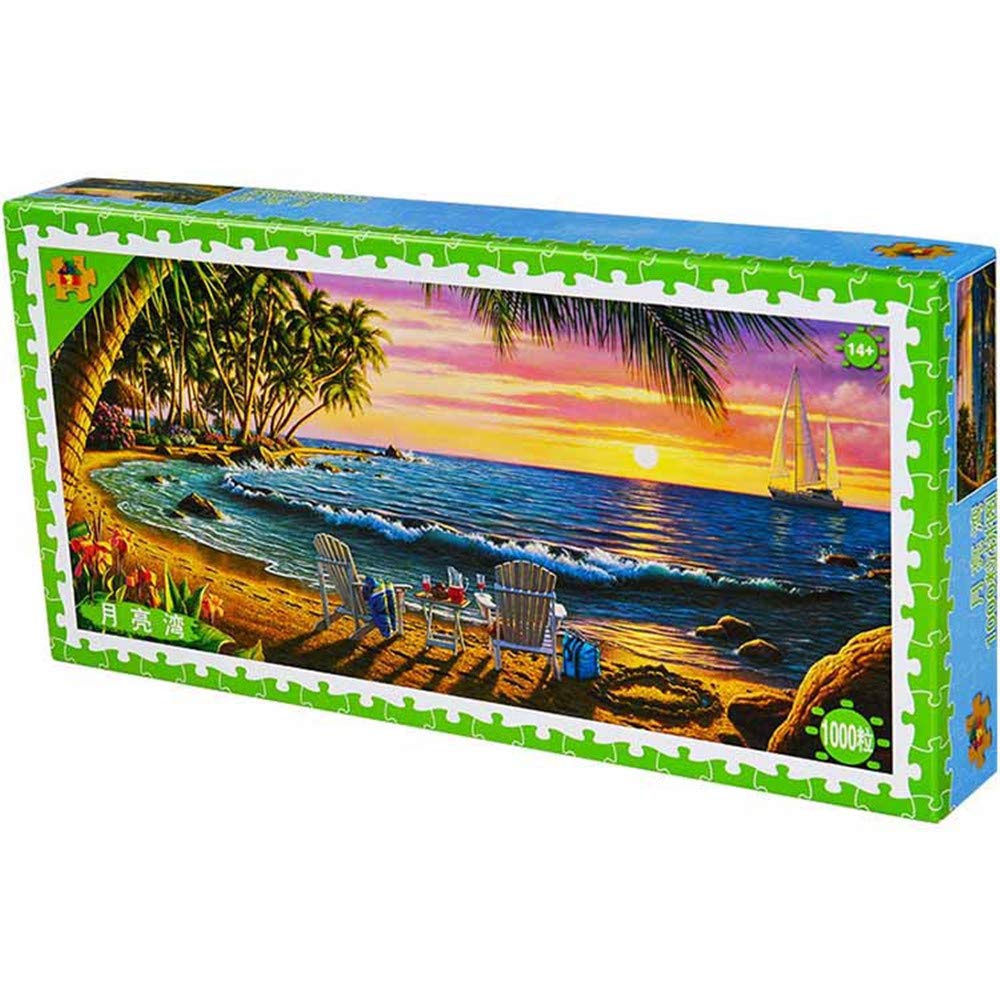 1000 Piece Jigsaw Puzzle for Adults & Kids - SXPC Landscape Picture Puzzle, Creative Educational Toy for Family Game Night, Classroom Activities & Stress Relief