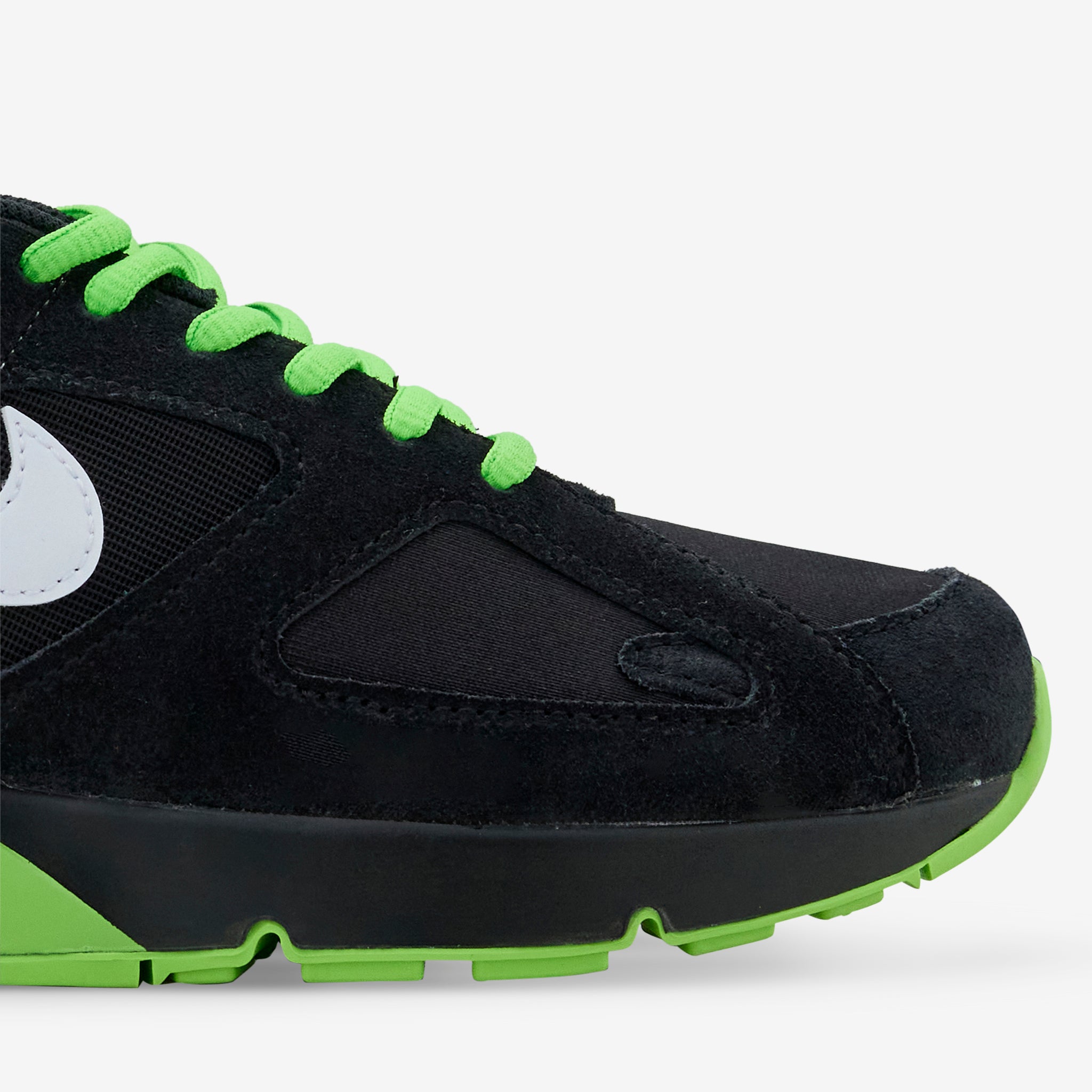 Nike Air 180 Sneakers - Black, White, Action Green & Persian Violet Color Options | Men's Running Shoes for Jogging, Gym Workouts & Casual Wear