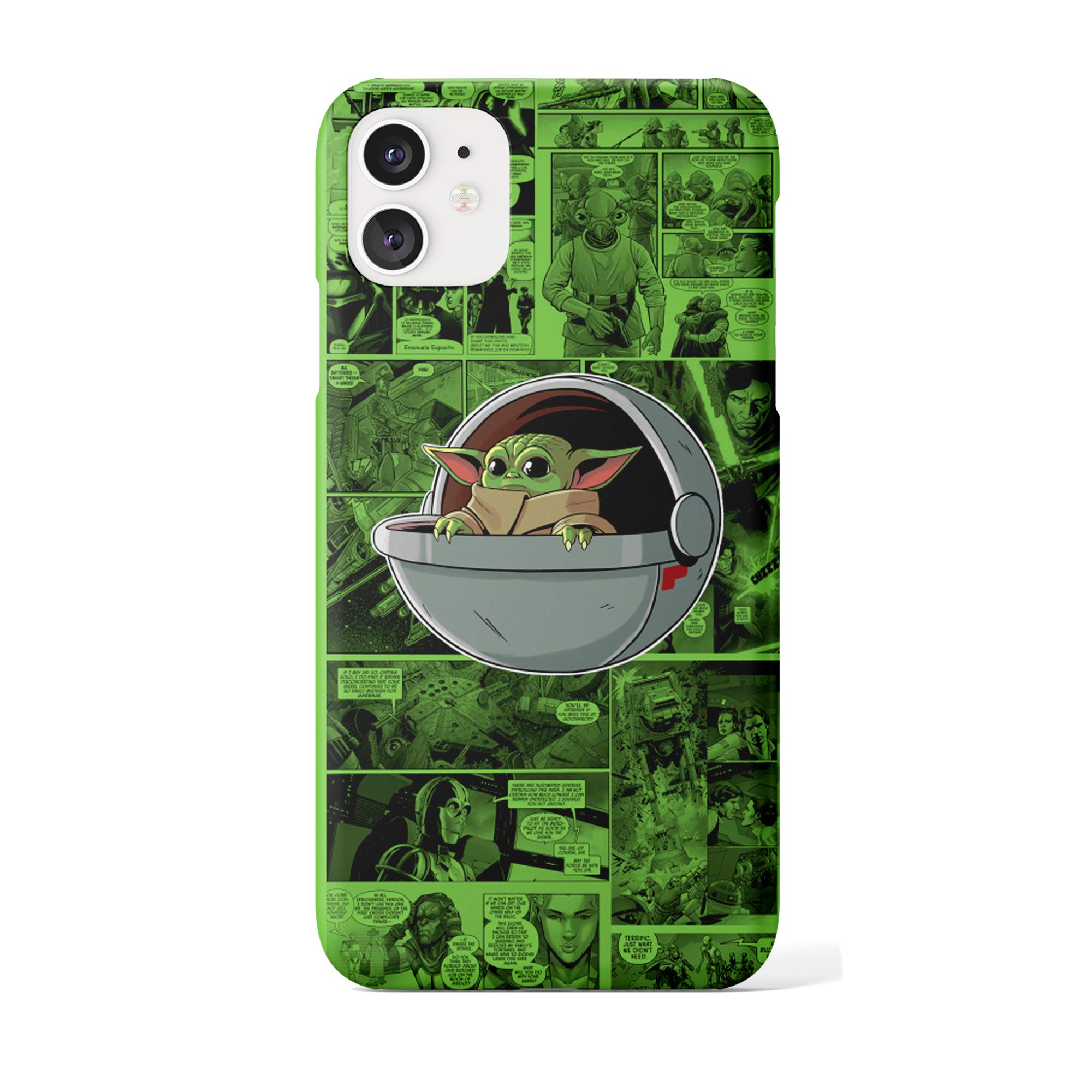 Star Wars Baby Yoda Phone Case for iPhone 13 Pro Max - Cute Grogu Themed Protective Cover - Perfect for Disney Fans, Gifts & Everyday Use