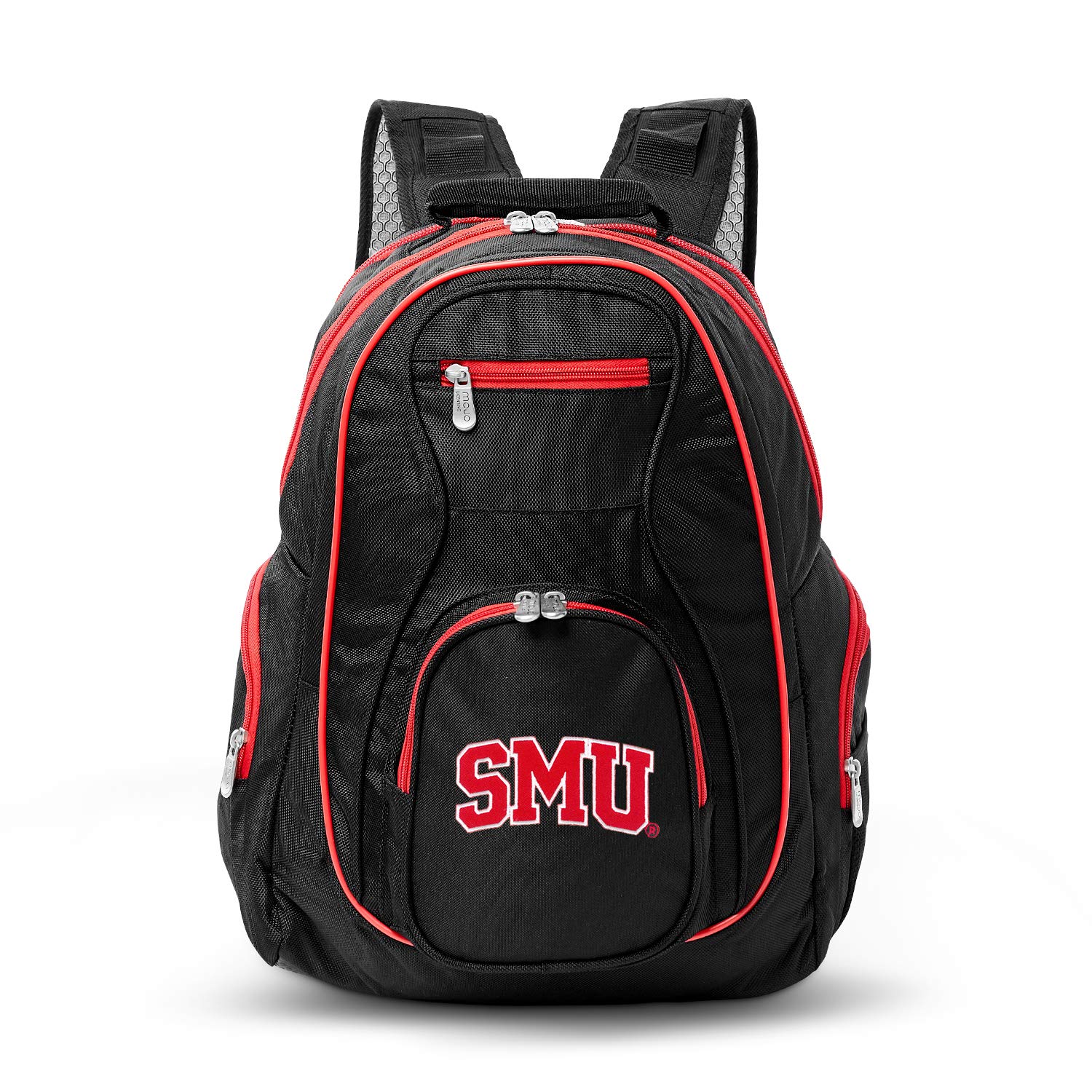 NCAA Colored Trim Premium 19-inch Laptop Backpack with Padded Shoulder Straps - Durable Sports Backpack for Travel, School, College & Business - Perfect for Students, Commuters & Professionals
