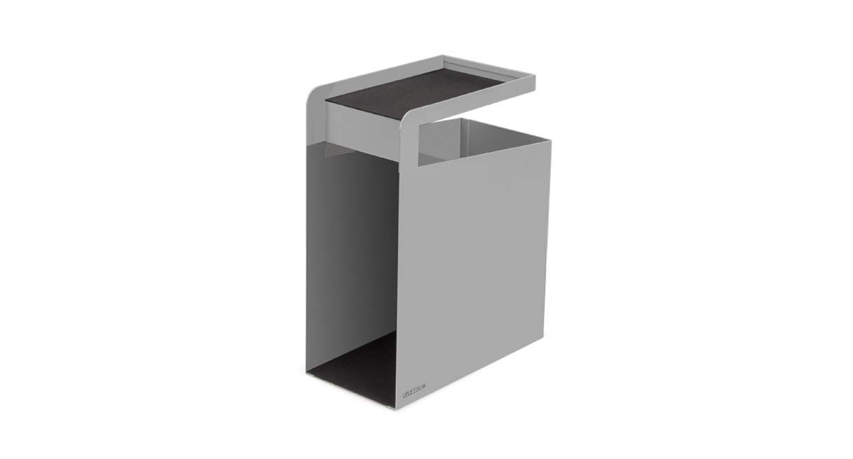 UPLIFT Desk Gray Hanging Storage Cubby Organizer - Perfect for Office, Closet & Kids Room Organization