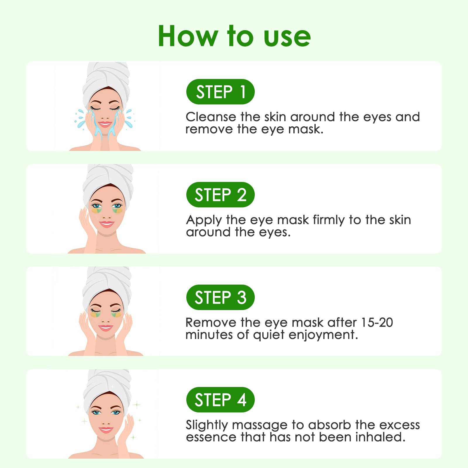 Golden Cucumber Under Eye Mask 30 Pairs - Collagen & Hyaluronic Acid Eye Patches for Women, Reduce Puffy Eyes, Dark Circles & Wrinkles - Perfect for Night Routine, Travel & Spa Days