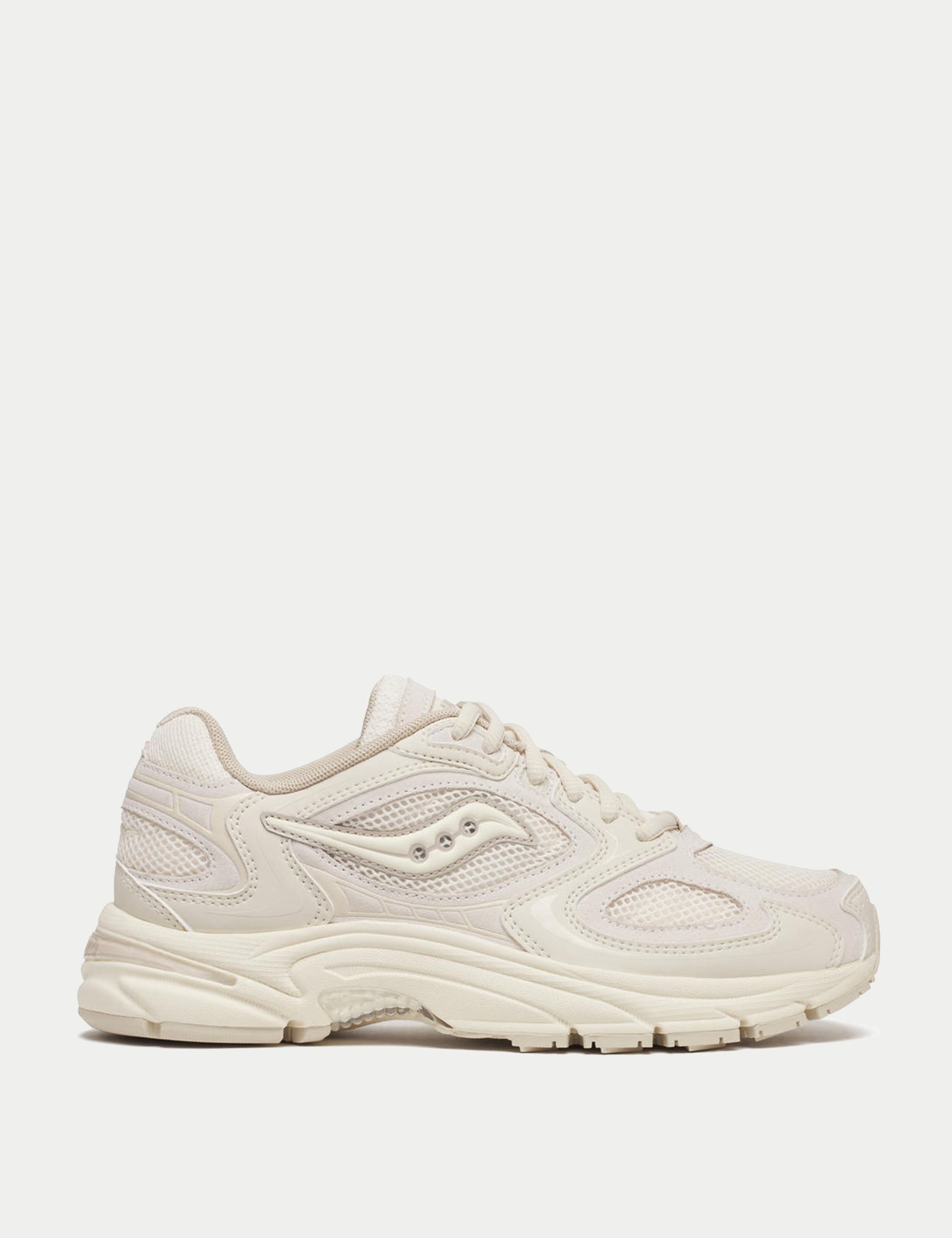 Grid Jazz 9 Suede Sneakers in Ivory - Comfortable & Stylish Casual Shoes for Men & Women | Perfect for Walking, Work & Everyday Wear