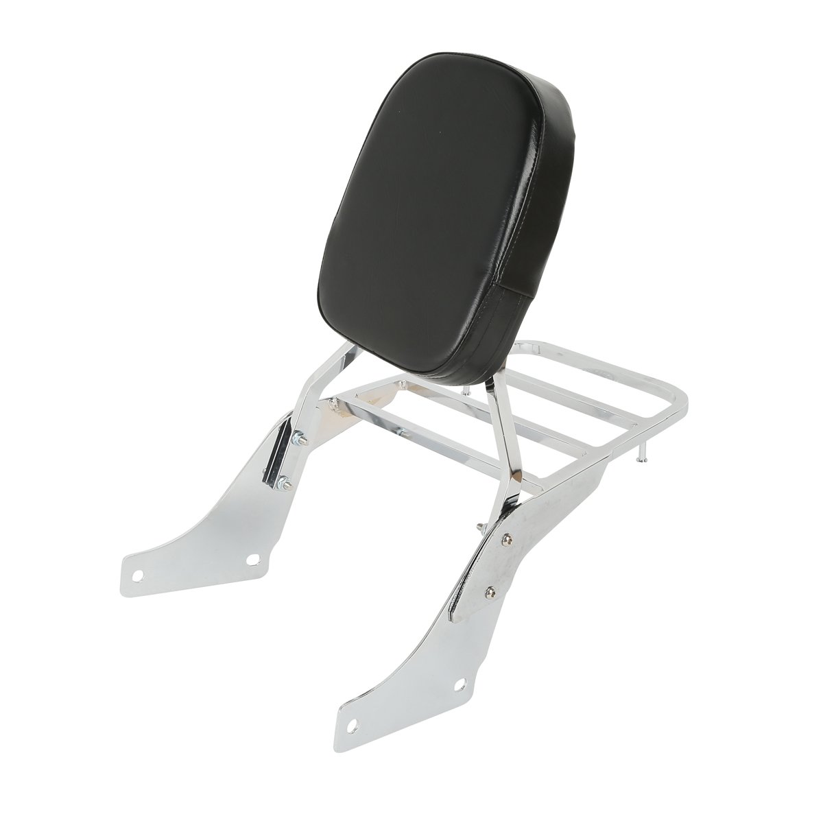 TCT-MT Sissy Bar Backrest Set with Luggage Rack Compatible with Honda Shadow ACE 1100 VT1100 All Years - Perfect for Long Rides & Motorcycle Touring