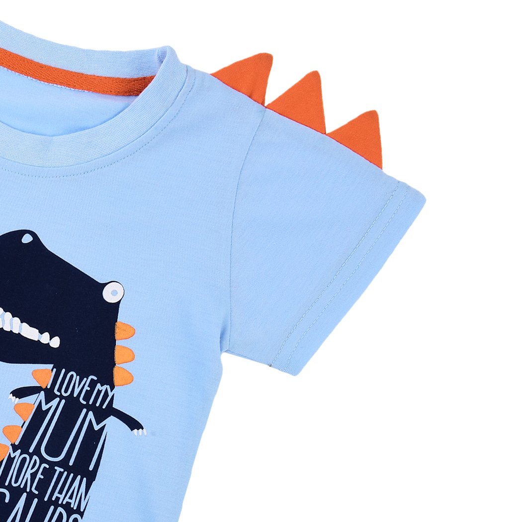 DDSOL Boys' Cotton Dinosaur Graphic Sweatshirt - Cute Long Sleeve Pullover Top for Kids | Perfect for School, Playdates & Family Outings