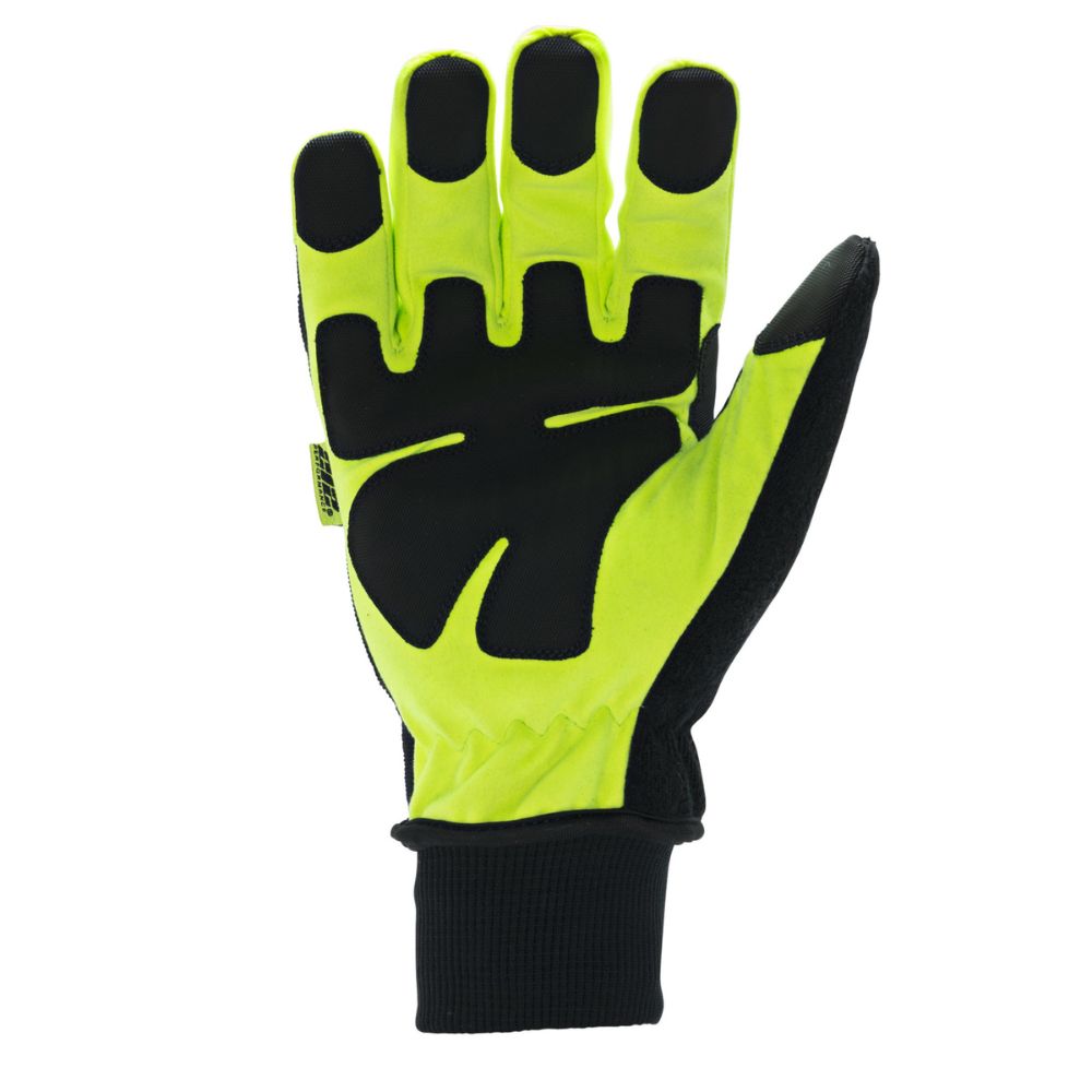 212 Performance TUNHWP 0513 Waterproof Fleece Lined Winter Work Gloves - Heavy Duty Impact Protection, Cold Weather Handwear for Construction, Outdoor Jobs & Snow Removal (3XL, Black)