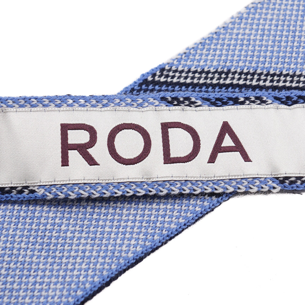 Roda Slim Width Knit Wool Tie for Men - Classic Skinny Necktie for Business, Wedding & Formal Occasions