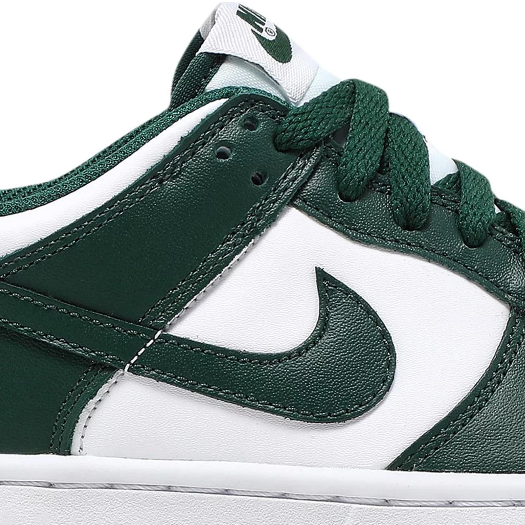 Nike Dunk Low 'Michigan State' GS Sneakers (2021) - Women's Basketball Shoes for Casual Wear & Street Style