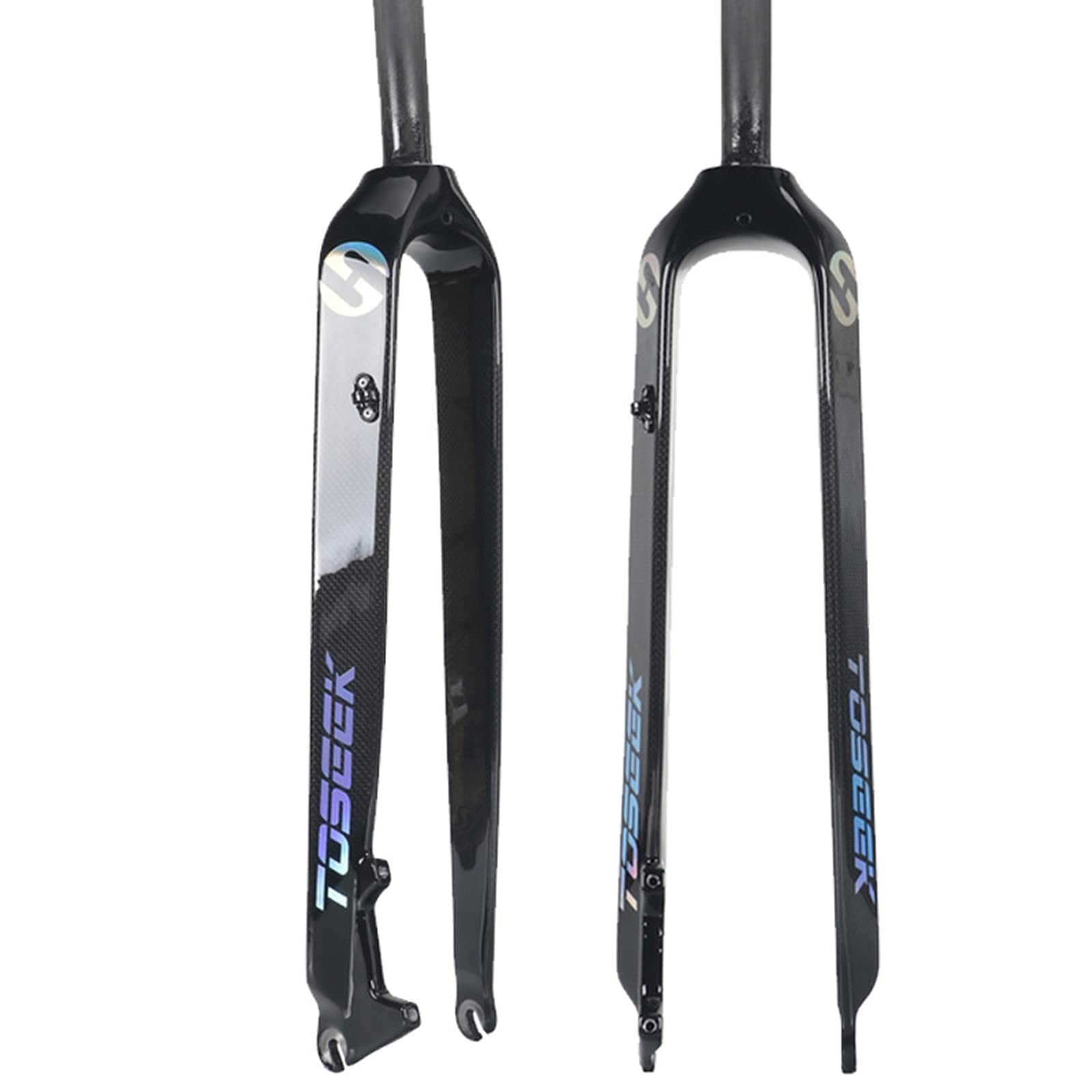 Premium T800 Carbon Fiber MTB Rigid Fork - 1-1/8