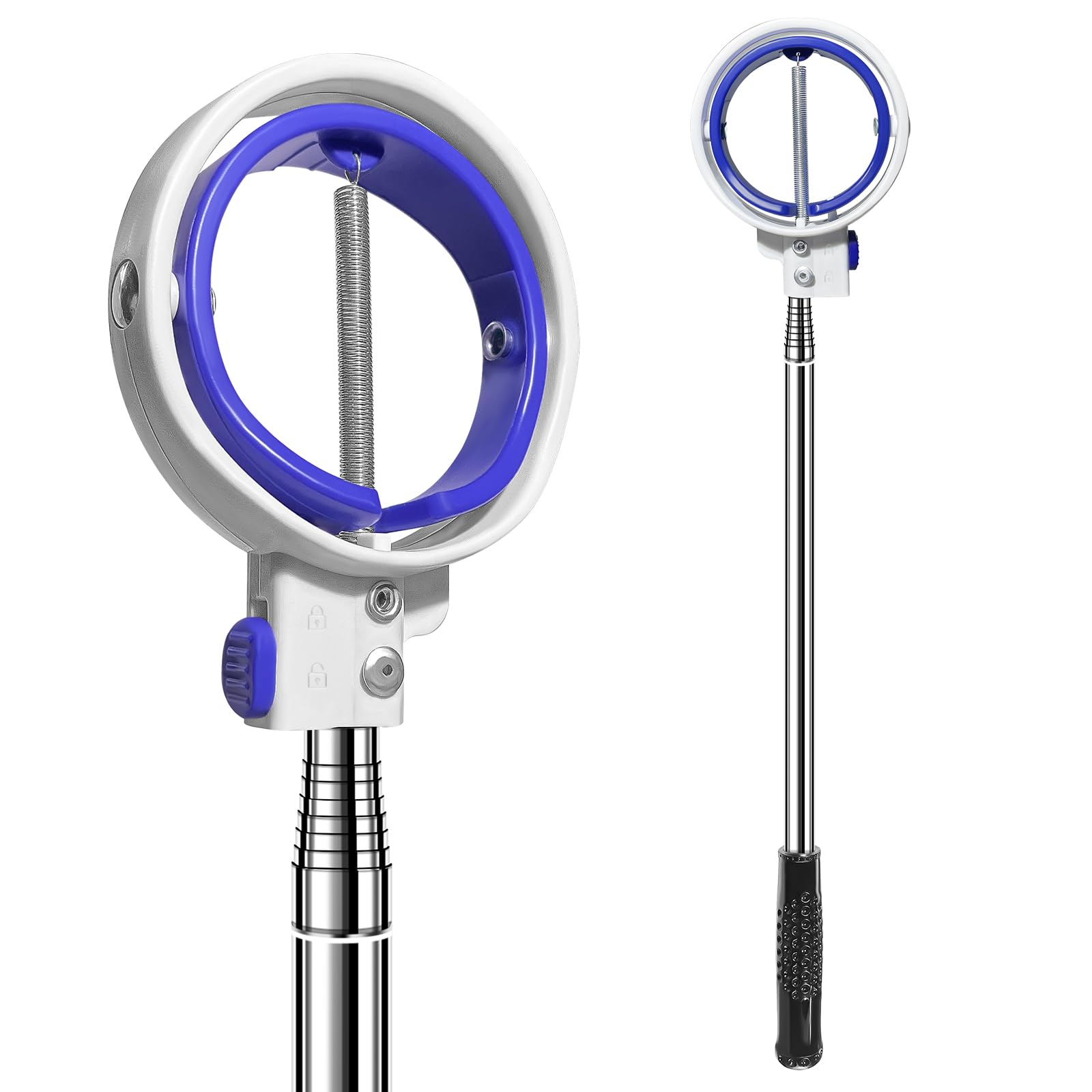 **Premium Telescopic Golf Ball Retriever – 7/9/12/15 Ft Stainless Steel & Lightweight Aluminum Alloy – Water & Bush Retrieval – Ideal Golf Gift & Accessory for Courses & Practice Ranges**