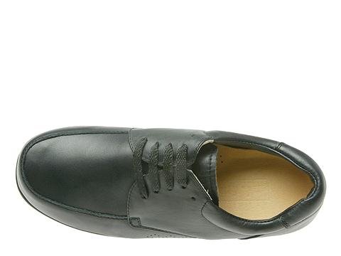 Apis Black Mt. Emey 801 Men's Dress Casual Shoes - Comfortable Supra-Depth Oxfords for Business & Everyday Wear