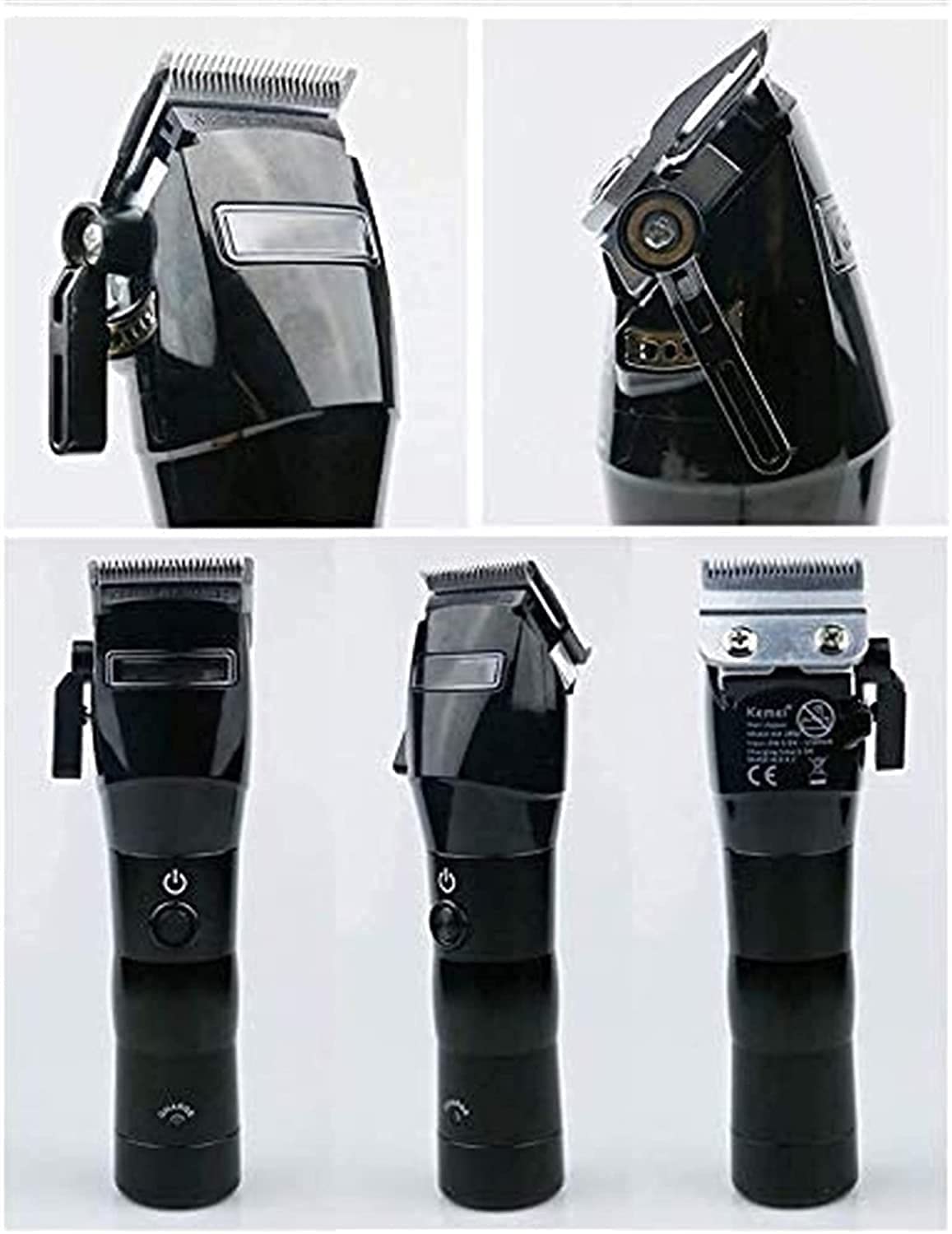 Professional Cordless Hair Clipper & Beard Trimmer Kit - Rechargeable Hair Cutting Grooming Set with Nose Trimmer for Men & Women | Home Barbering, Travel Grooming, Personal Styling