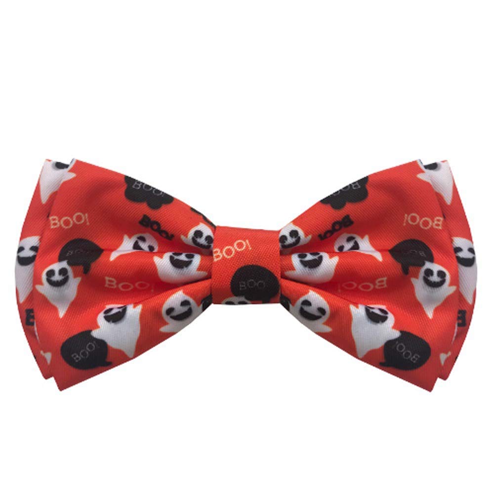 Huxley & Kent Ghostbusters Extra Large Pet Bow Tie - Halloween Dog & Cat Bow Tie Collar Accessory - Cute, Comfortable Durable Bowtie for Pets - Perfect for Halloween Costumes, Pet Parties & Photo Shoots