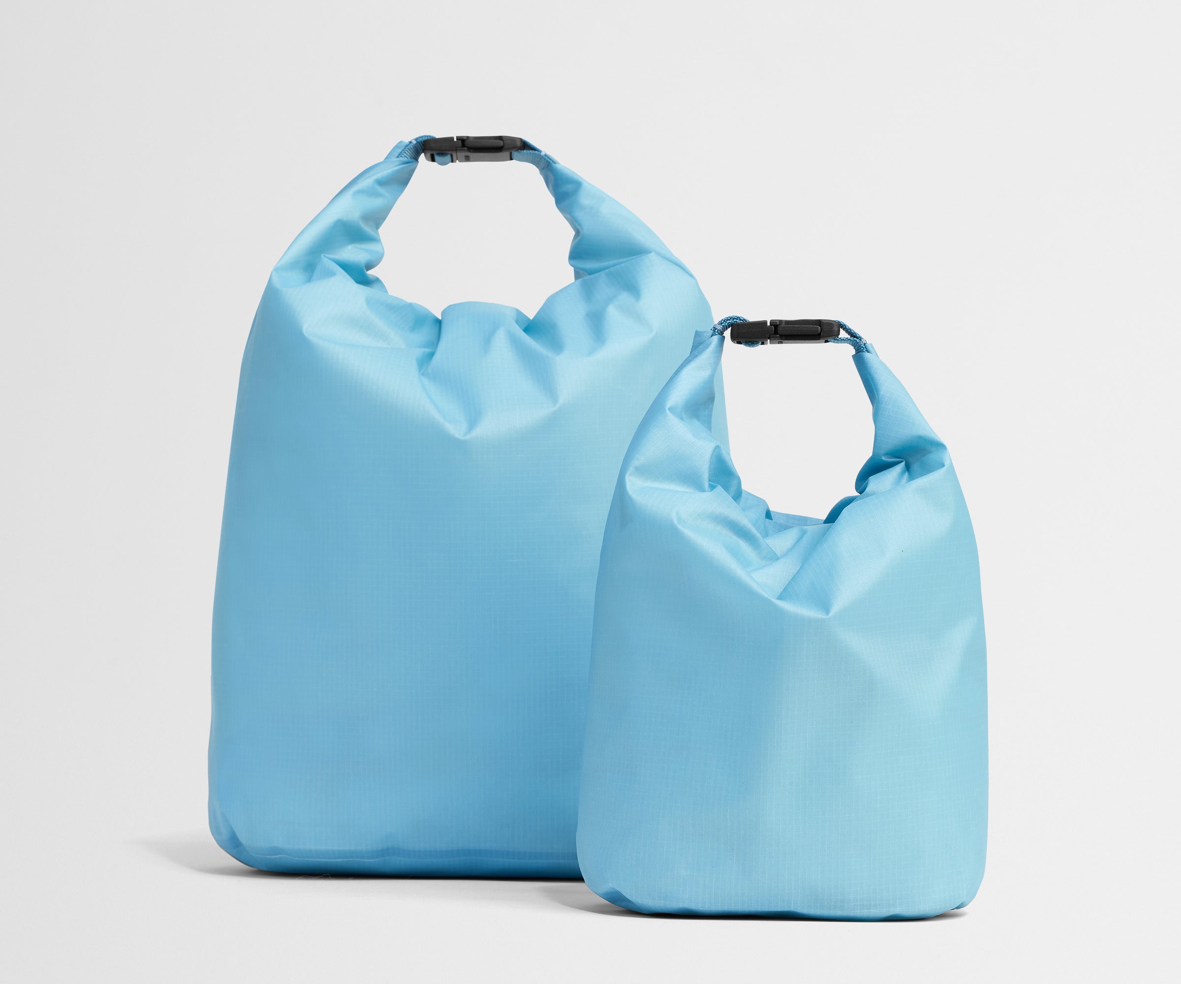 Waterproof Dry Bag Duo Set - Lightweight & Durable for Kayaking, Camping, Beach - Seaside Blue