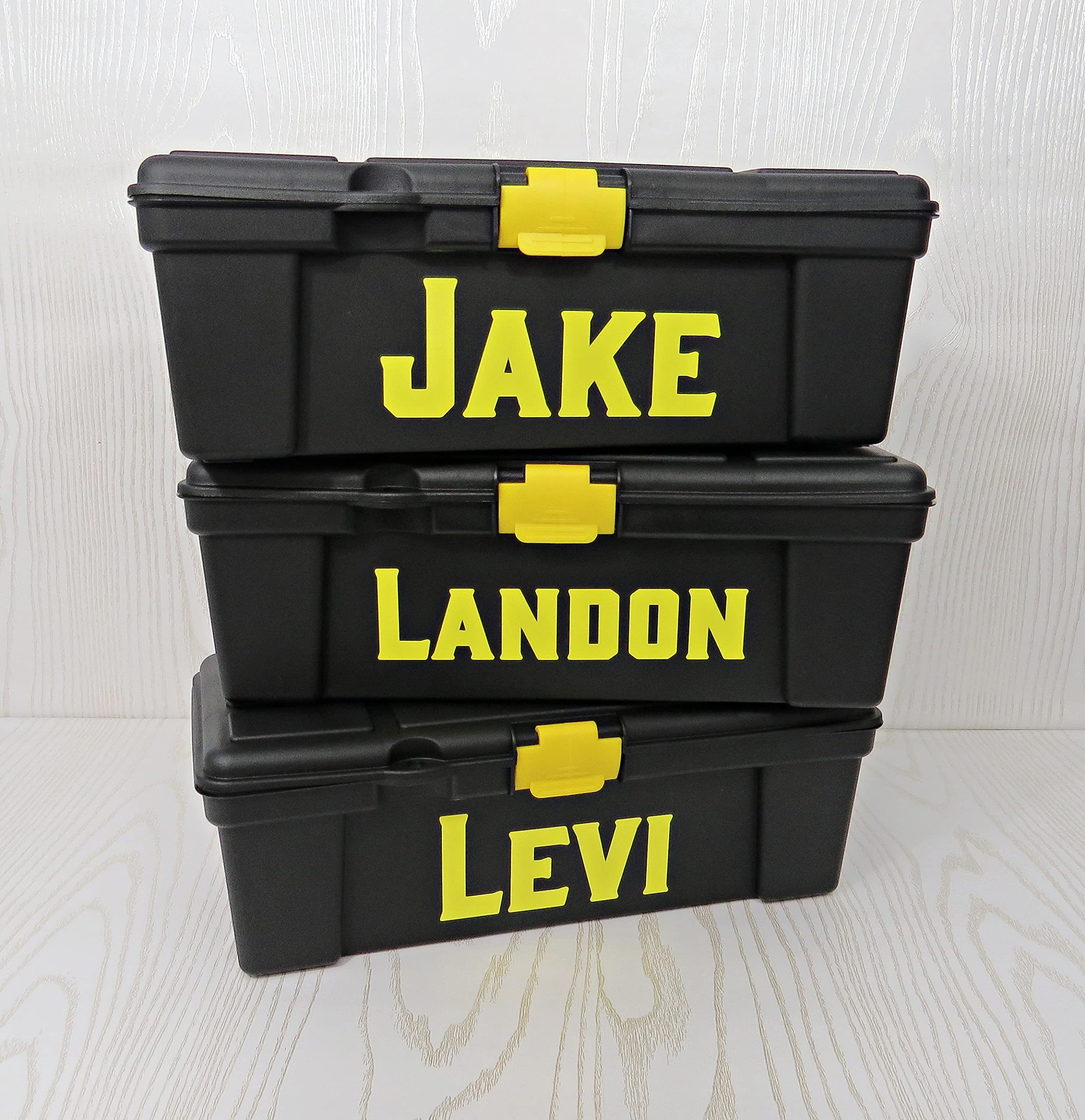 Personalized Mini Tool Box - Custom Engraved Small Tool Box for Kids, DIY Builder Party Favors & Gifts - Perfect for Birthday Parties, Construction Themed Events & DIY Projects
