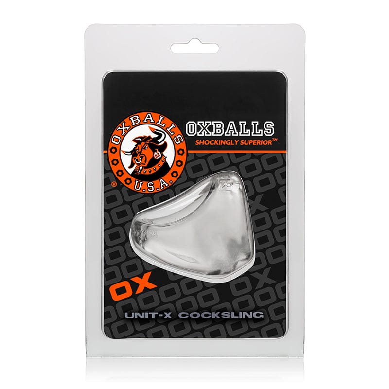 OxBalls Unit X Clear Penis Support Sling - Comfortable & Durable Cock Ring for Enhanced Pleasure - Perfect for Couples Play & Solo Use