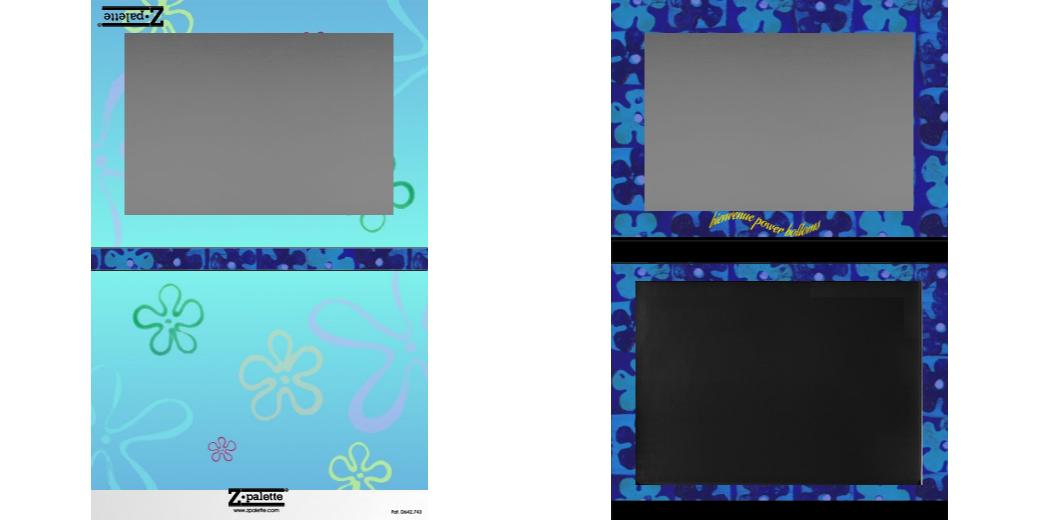 Custom Extra Large Z Palette - Magnetic Makeup Palette for Eyeshadows, Blush & Cosmetics - Perfect for Travel & Professional Makeup Artists