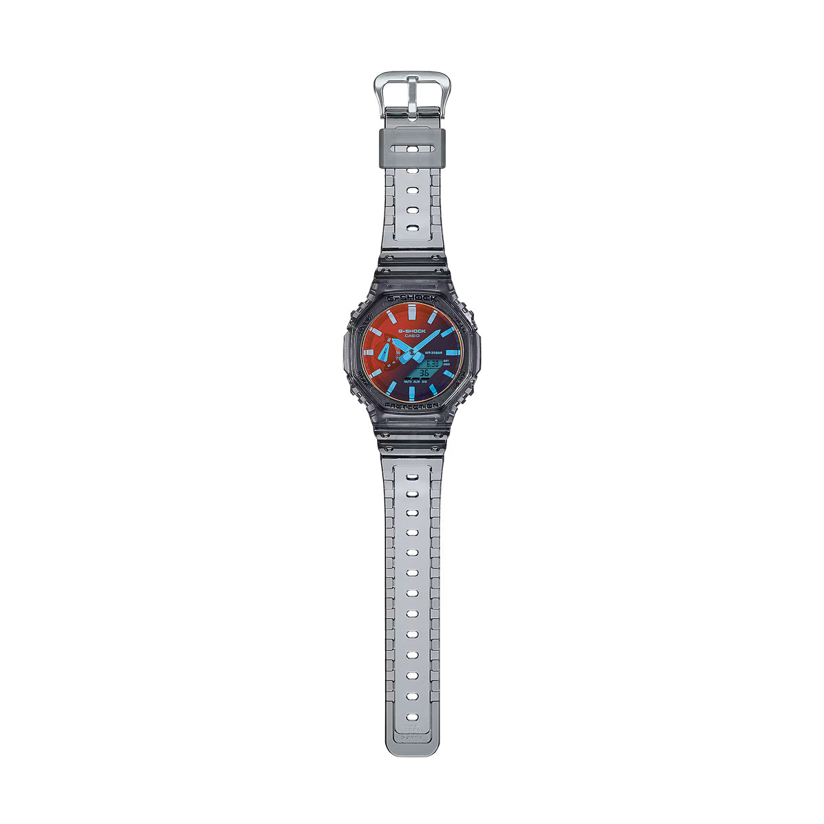 Casio G-Shock Analog-Digital Watch GA-2100TLS-8A - Tough & Stylish Men's Military Sport Watch for Outdoor, Work & Everyday Wear