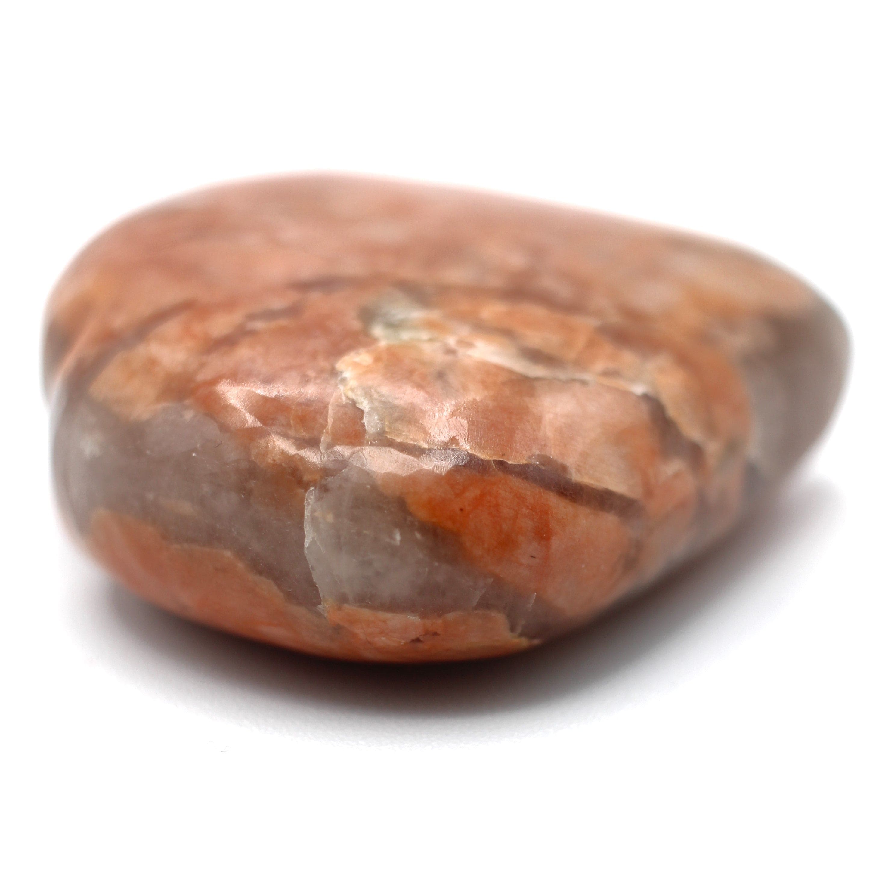 Natural Canadian Peach Moonstone Heart Carving - Healing Crystal for Love & Emotional Balance | Perfect for Meditation, Jewelry Making & Spiritual Gifts