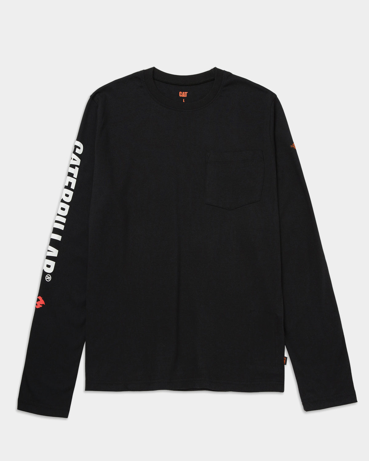 Men's FR AR Banner Long Sleeve T-Shirt - Flame Resistant Workwear for Construction & Industrial Safety