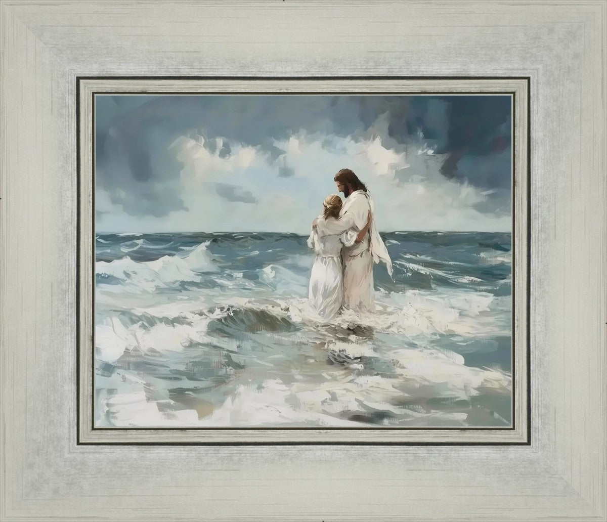 Be Still By Gabriel Heaton - Inspirational Christian Wall Art for Home & Office Decor - Perfect for Living Room, Bedroom, or Gift