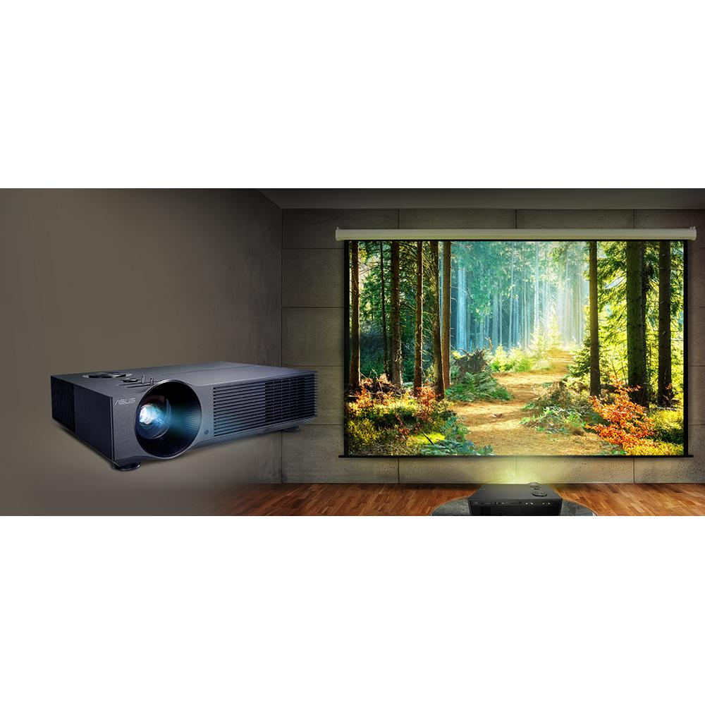 ASUS H1 1080P Full HD Home Theater Projector - Portable Outdoor Movie Projector for Home Cinema, Gaming, and Backyard Entertainment