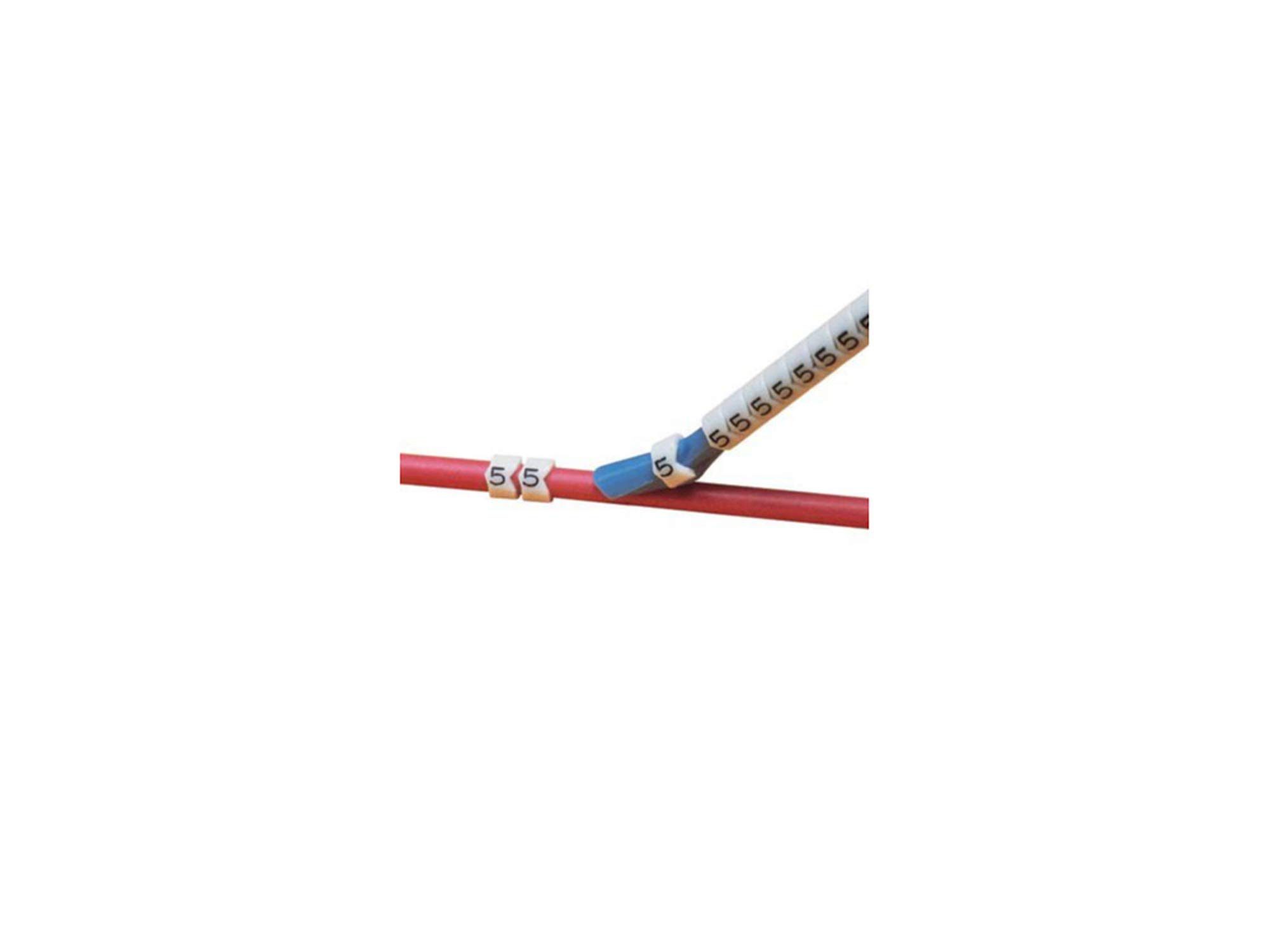 Panduit PCA13-5 Clip-On Wire Markers - 0.13