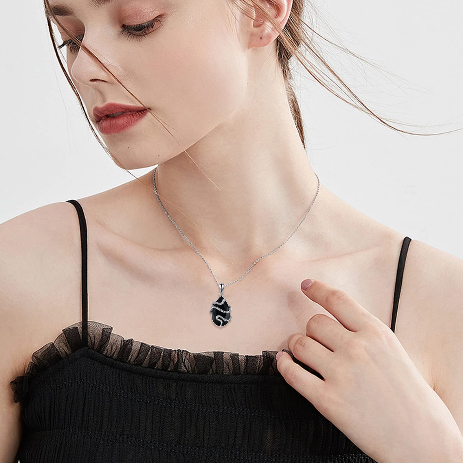 YFN Sterling Silver Animal Necklace - Cute Animal Pendant Jewelry Gift for Women, Girls, Teens | Perfect for Birthday, Anniversary, Valentine's Day Gifts & Everyday Wear