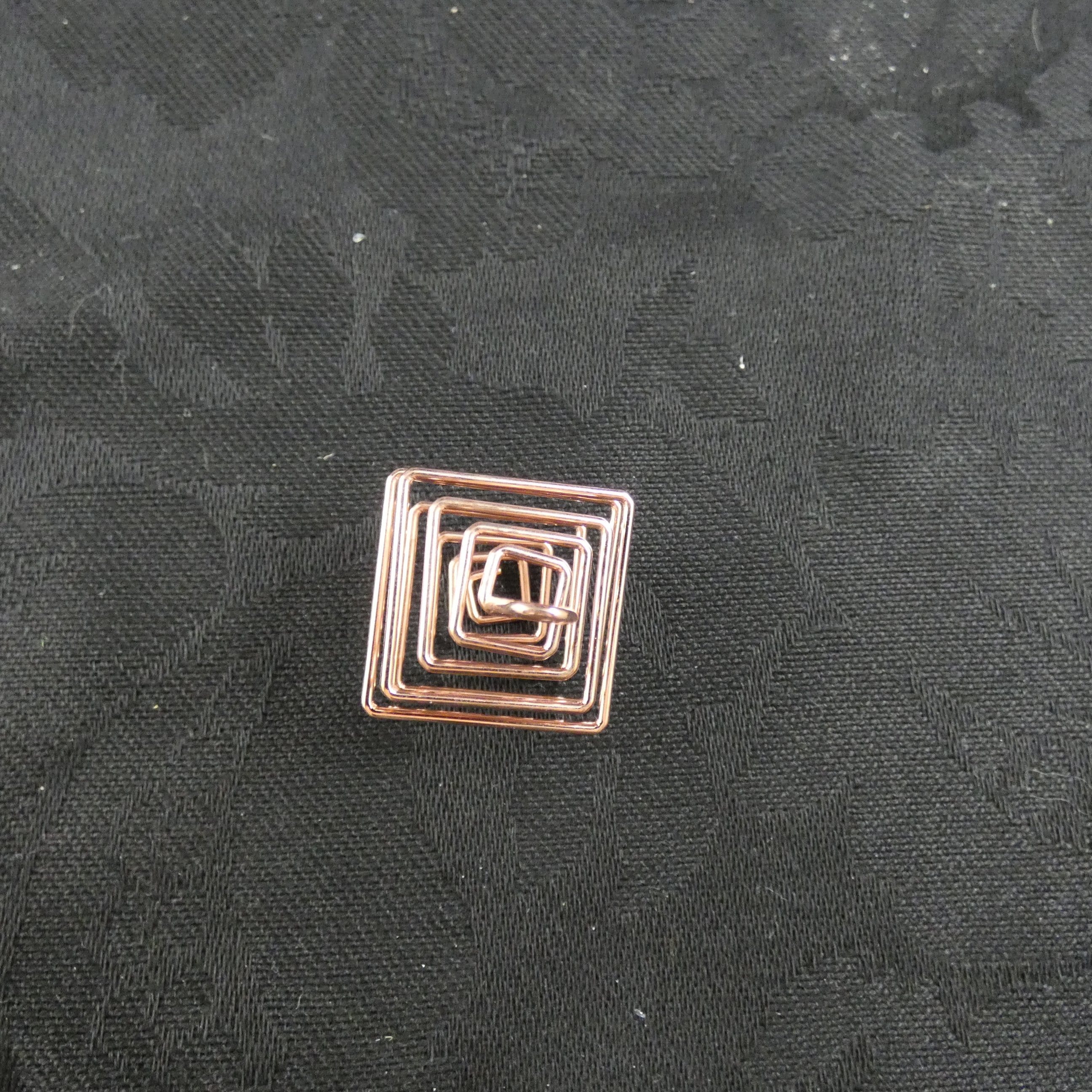 Premium Square Copper Cage for Jewelry Making, DIY Crafts, and Home Decor – Perfect for Pendants, Earrings, and Display Cases