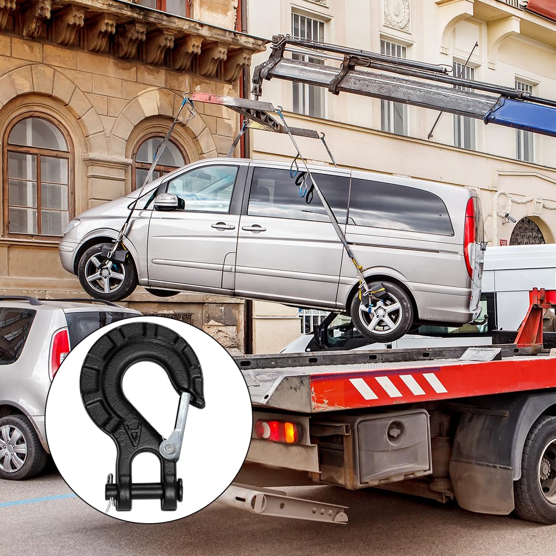Heavy Duty Forged Steel Winch Hook 5/16