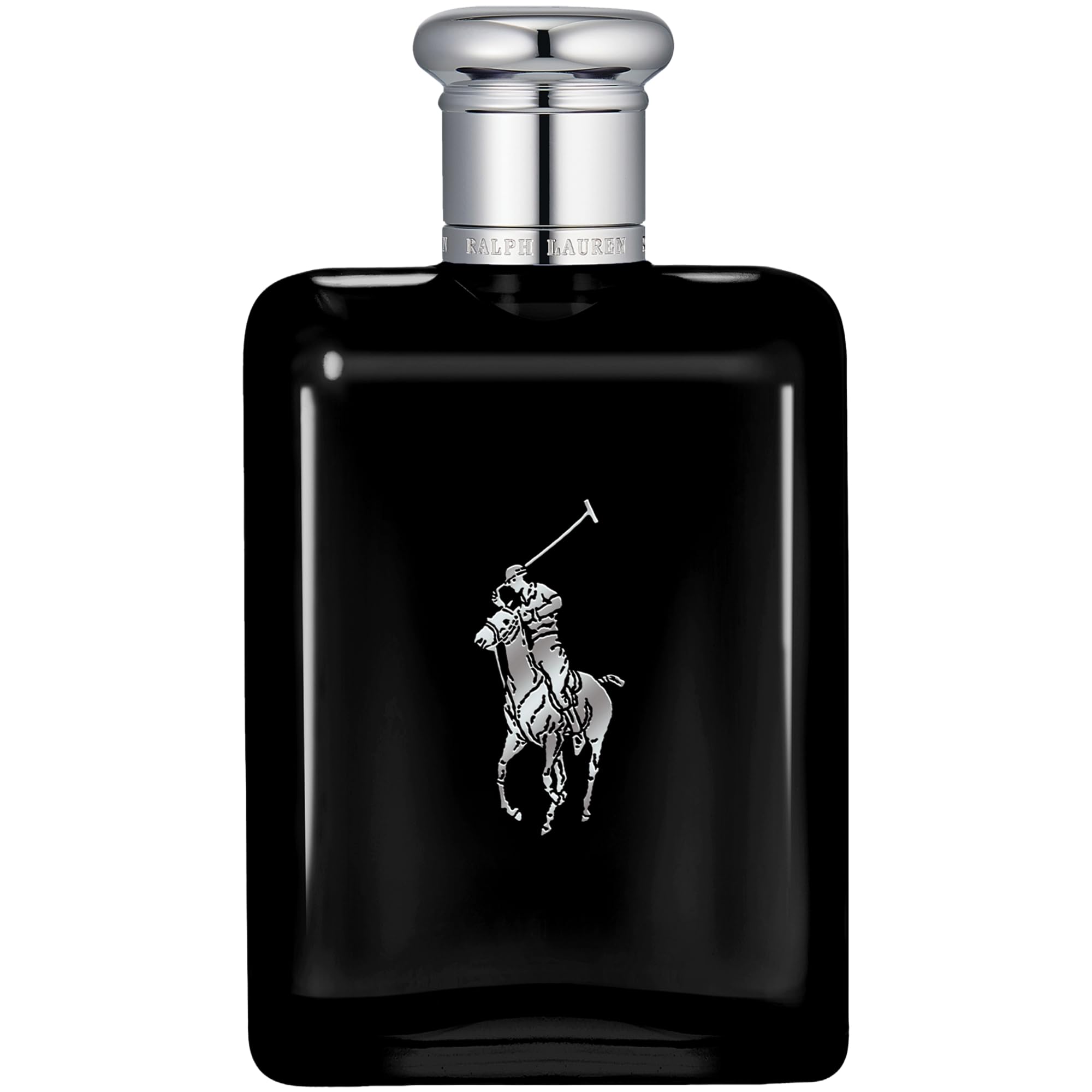 Ralph Lauren Polo Black Eau de Toilette for Men | Woody Fresh Cologne with Patchouli, Sandalwood & Mandarin | Medium Intensity Fragrance | Perfect for Date Night & Office Wear