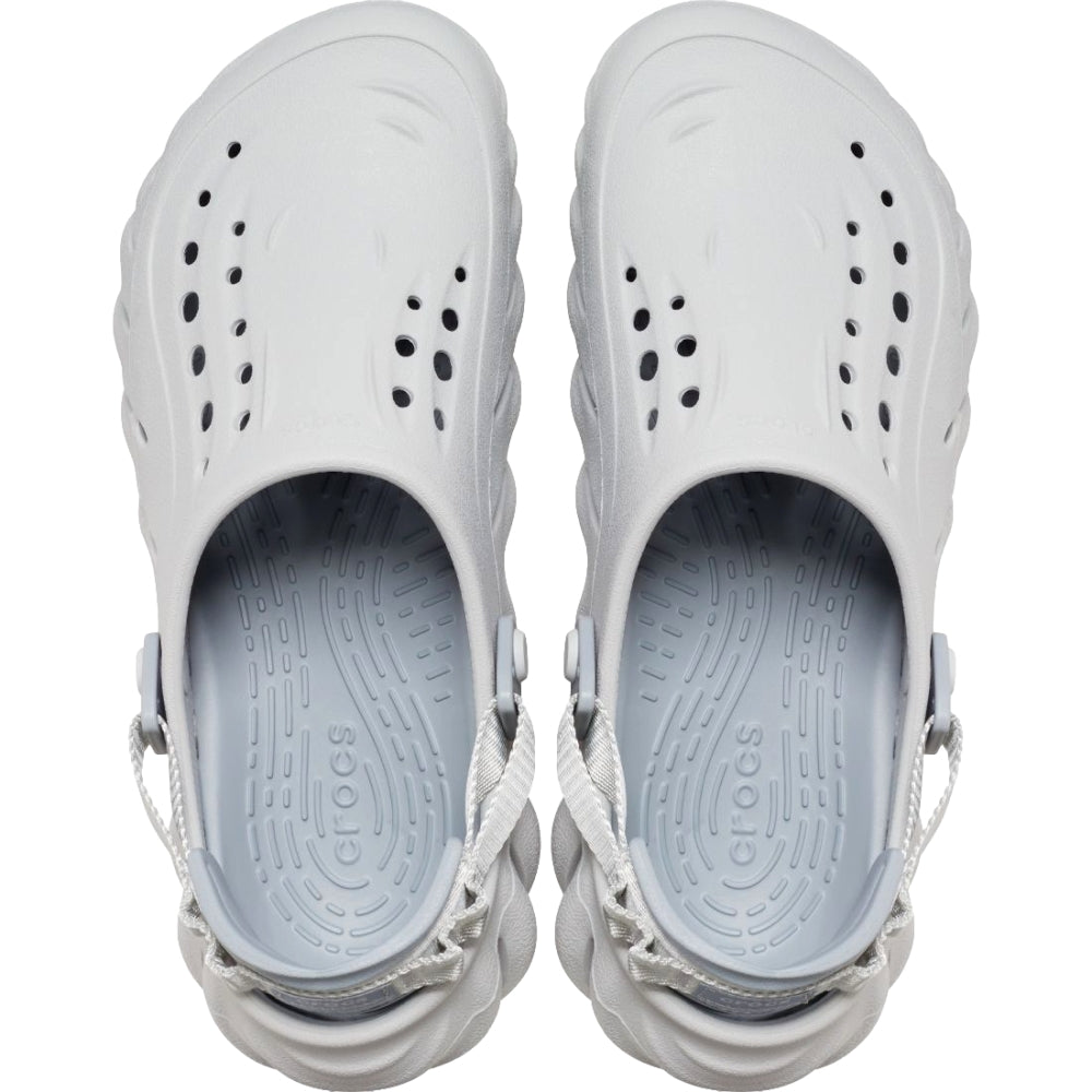 Crocs 303 UA Echo Clog in Grey - Comfortable & Lightweight Slip-On Shoes for Men & Women - Perfect for Indoor, Outdoor & Garden Use