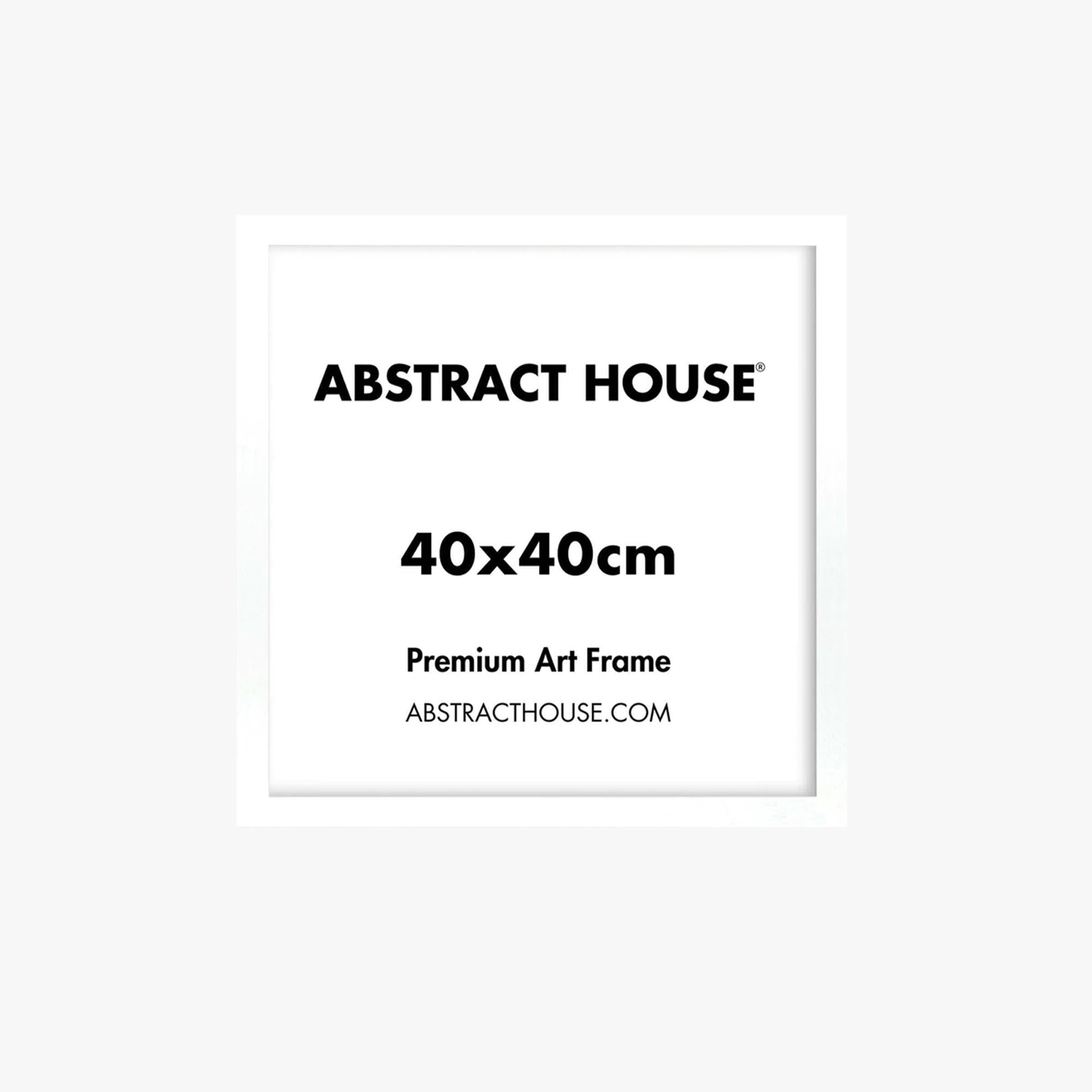 40x40cm Wooden Picture Frame - Solid Natural Wood for Wall Art, Photos & Posters - Perfect for Home Decor, Office & Gifts