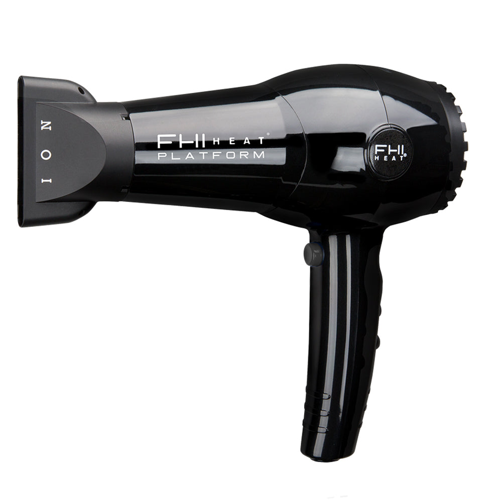 Professional 1900W Nano Lite Pro Hair Dryer - Fast Drying, Lightweight & Quiet - Perfect for Home, Salon & Travel - Black