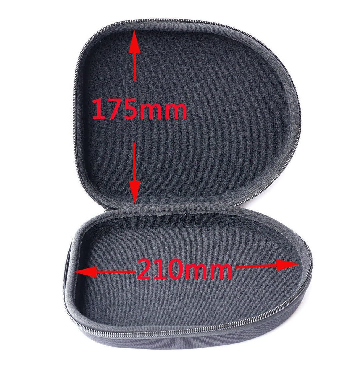 Avantree APTX-LL Wireless Stereo Headphone Carrying Case - Protective Travel Storage Box for ANC031 HS063 APTX Low Latency ANC032 ANC041 Headphones | Perfect for Travel, Commuting & Headset Protection