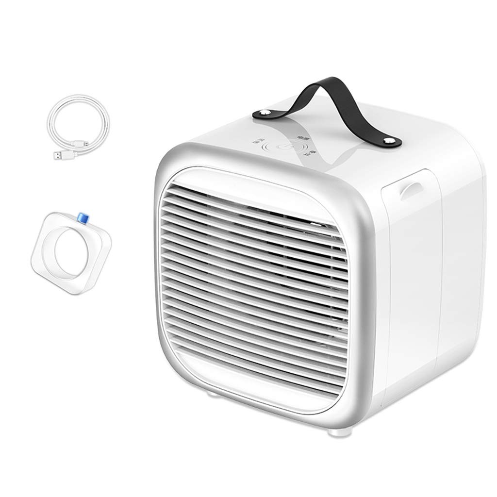 Portable Rechargeable Mini Air Conditioner Fan - Personal Cooling Fan with USB Charging for Home, Office, Travel & Outdoor Use
