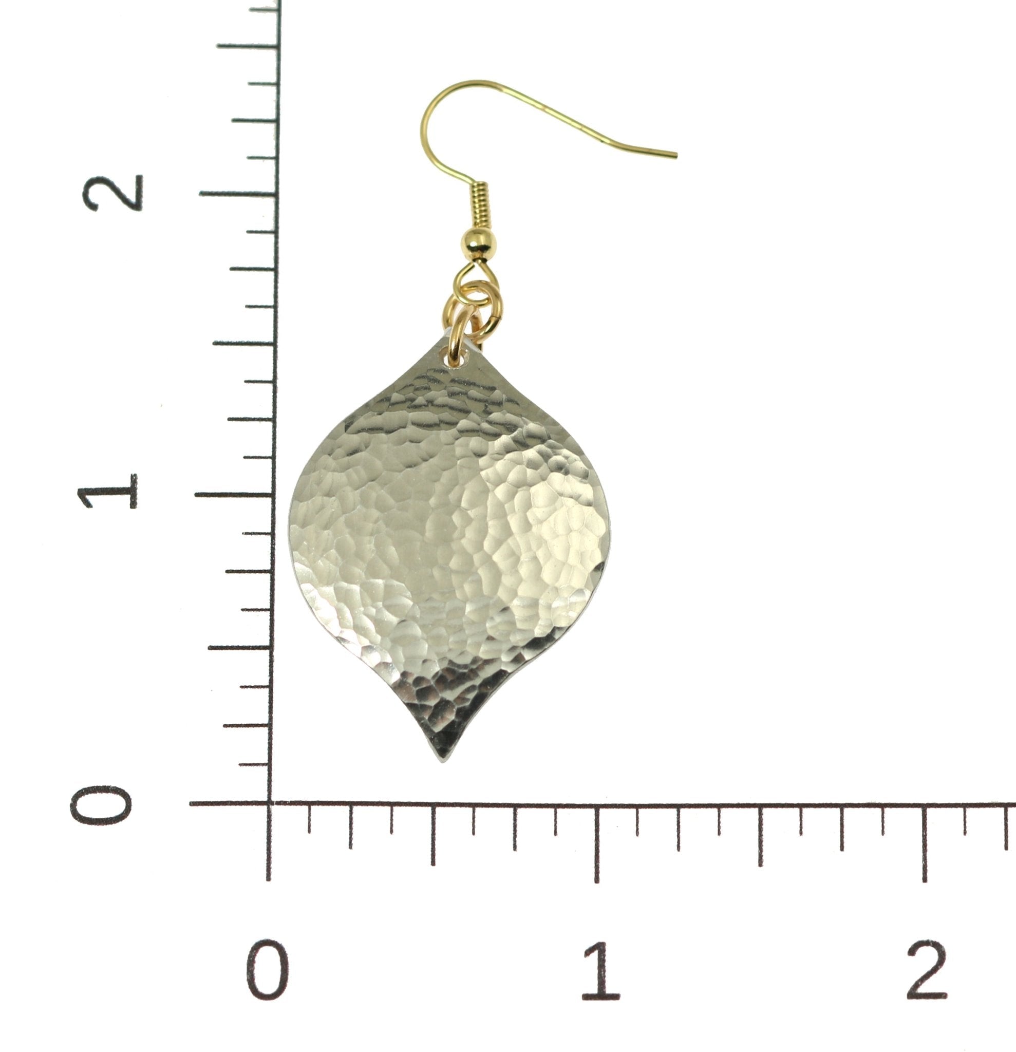 Handmade Hammered Aluminum Marrakesh Drop Earrings - Boho Chic Jewelry for Women, Perfect for Weddings, Parties & Everyday Wear