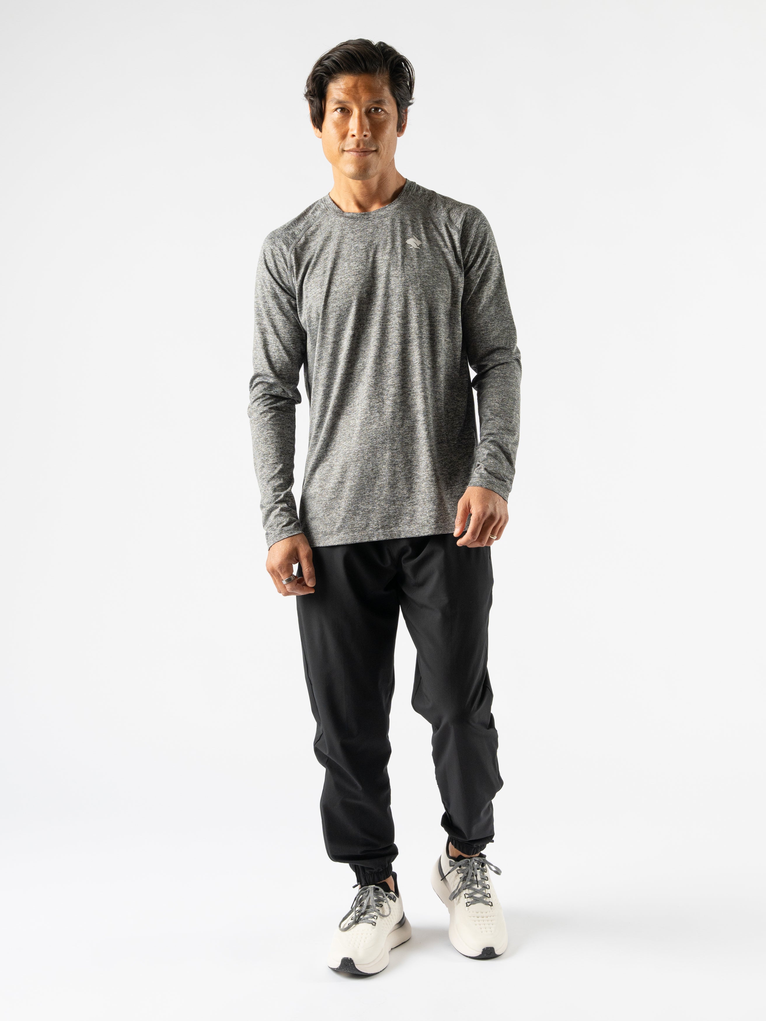 EZ Tee LS | Long Sleeve T-Shirt for Men & Women | Updated Fit & Comfort | Perfect for Casual Wear, Workouts & Layering