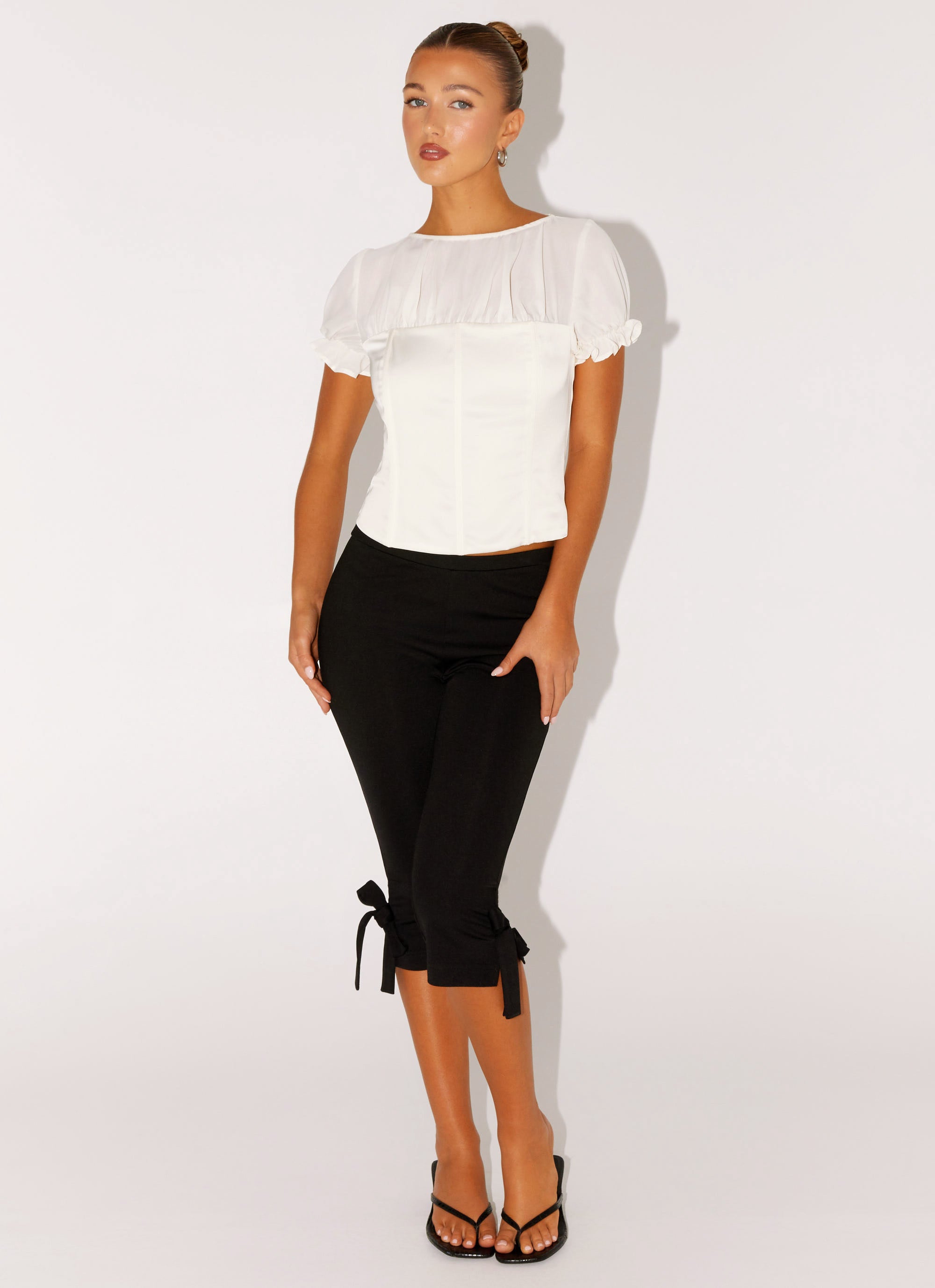 Avalee Women's Ivory Top - Elegant Blouse for Casual & Office Wear | Perfect for Work, Dates & Everyday Outfits
